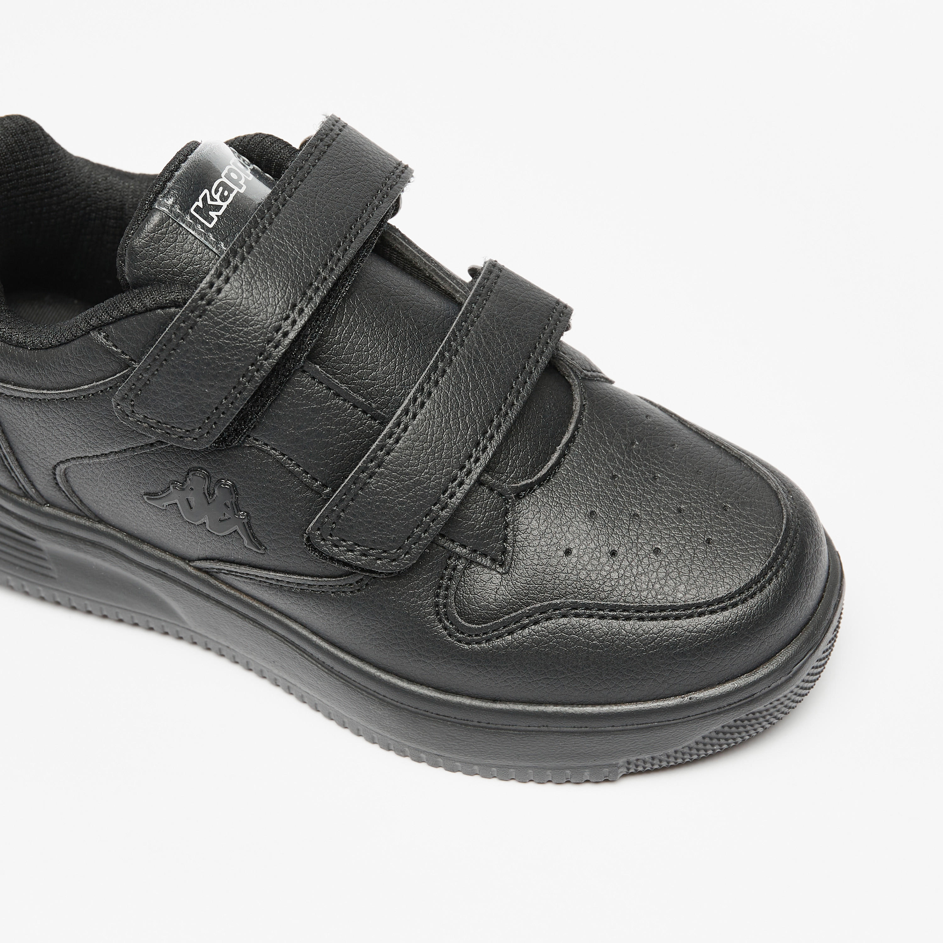 Kappa Kids Hook & Loop Ankle Sneakers Grippy Sole Shoes-girls-shoes-sports-image-5