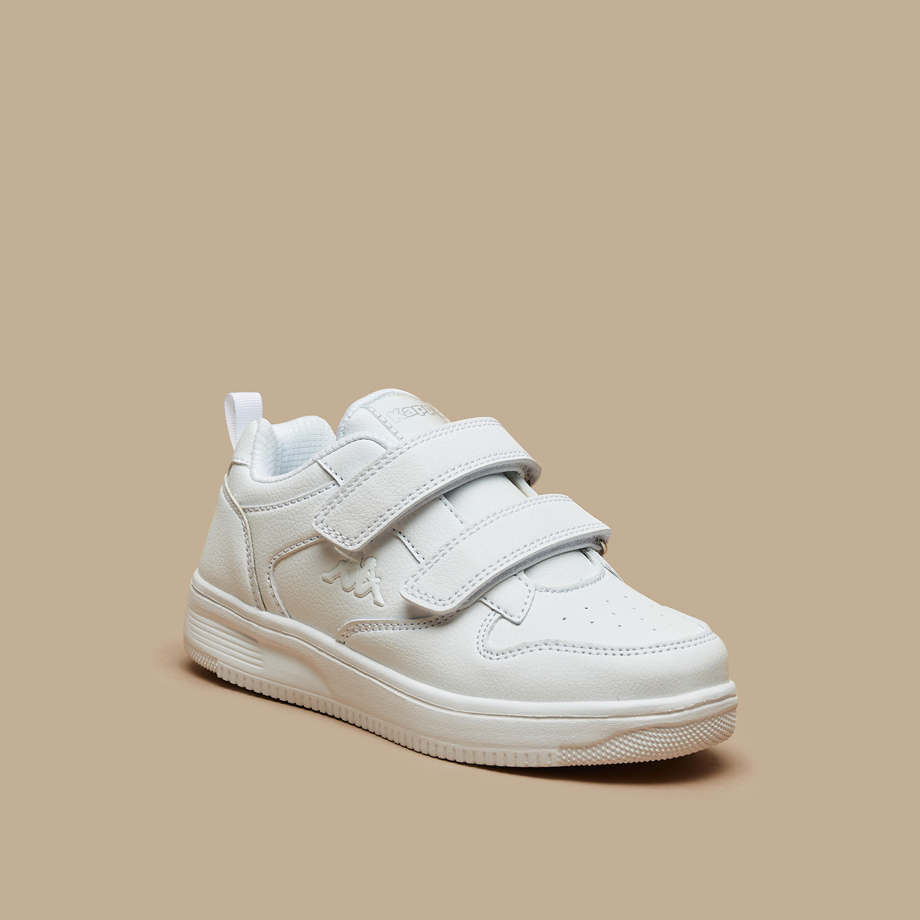 Kappa Kids Hook & Loop Ankle Sneakers Grippy Sole Shoes-girls-shoes-sports-image-1