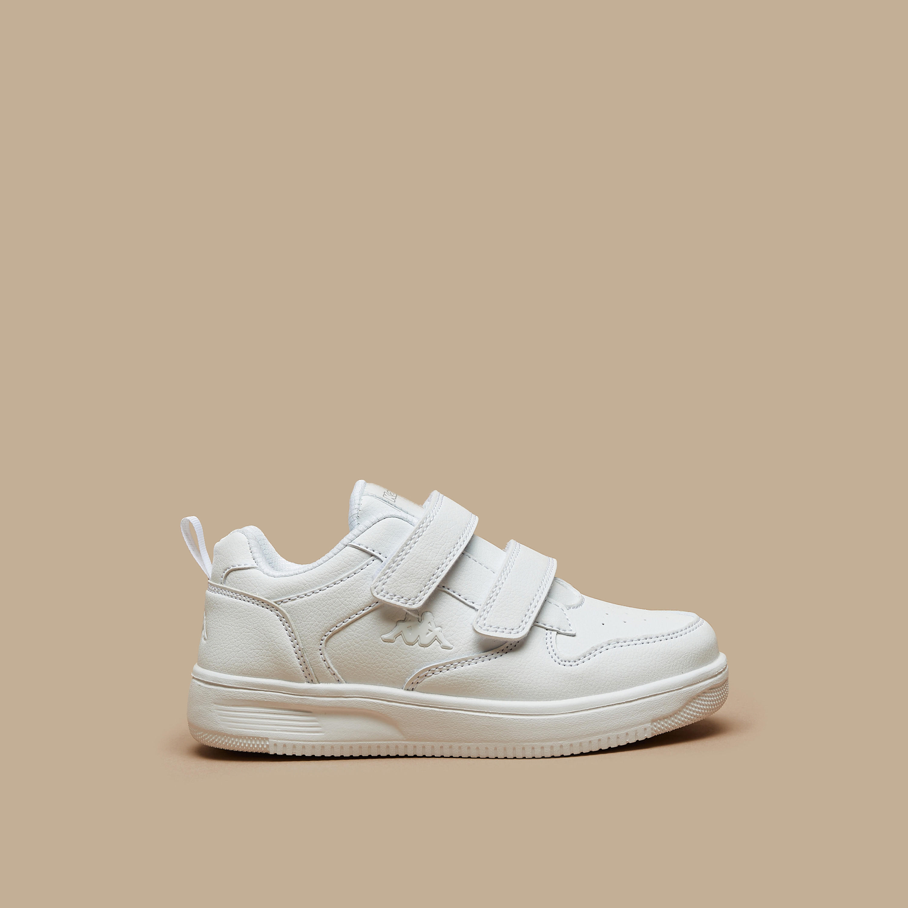 Kappa Kids Hook & Loop Ankle Sneakers Grippy Sole Shoes-girls-shoes-sports-image-3