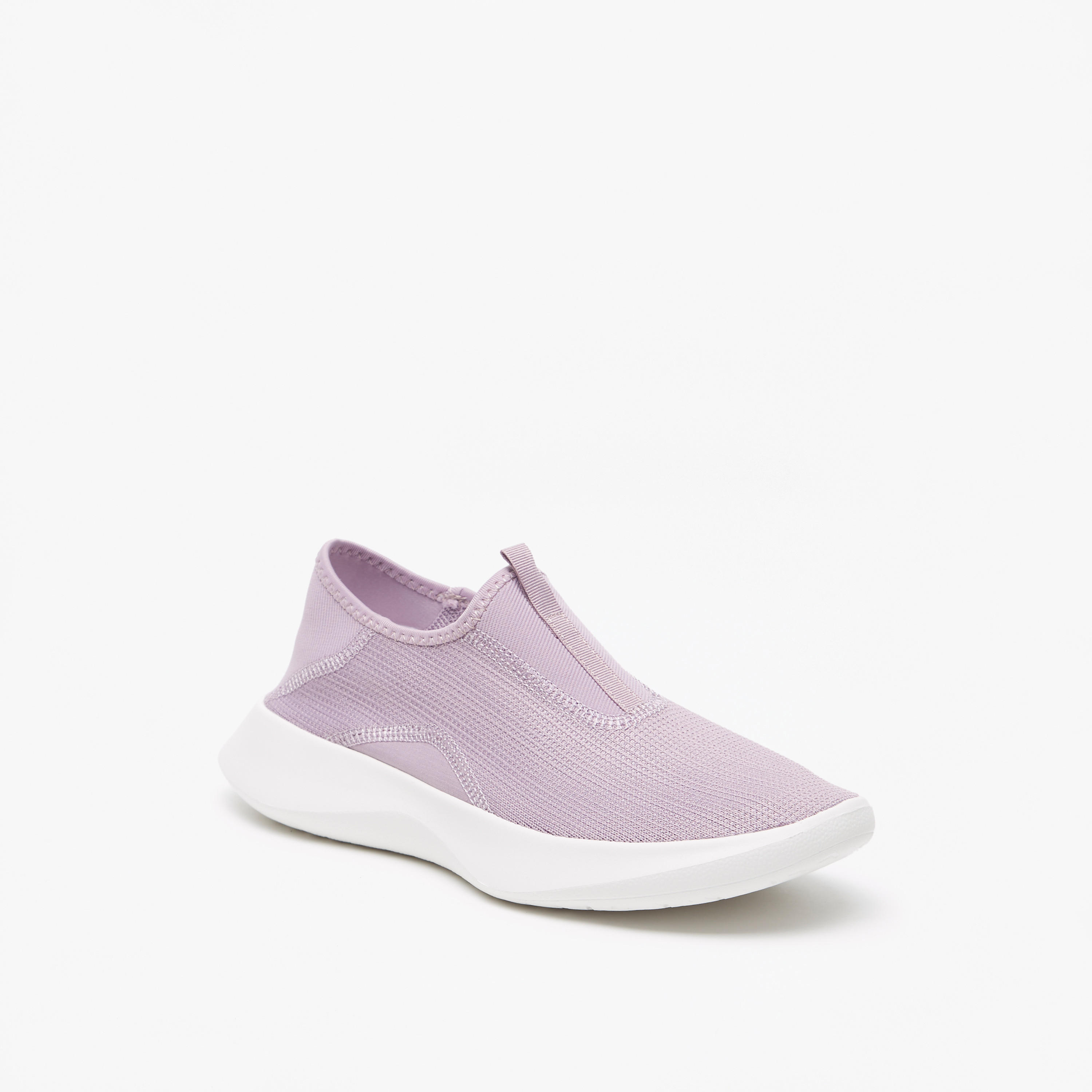 Dash Textured Slip-On Walking Shoes-sports-women-shoes-image-1