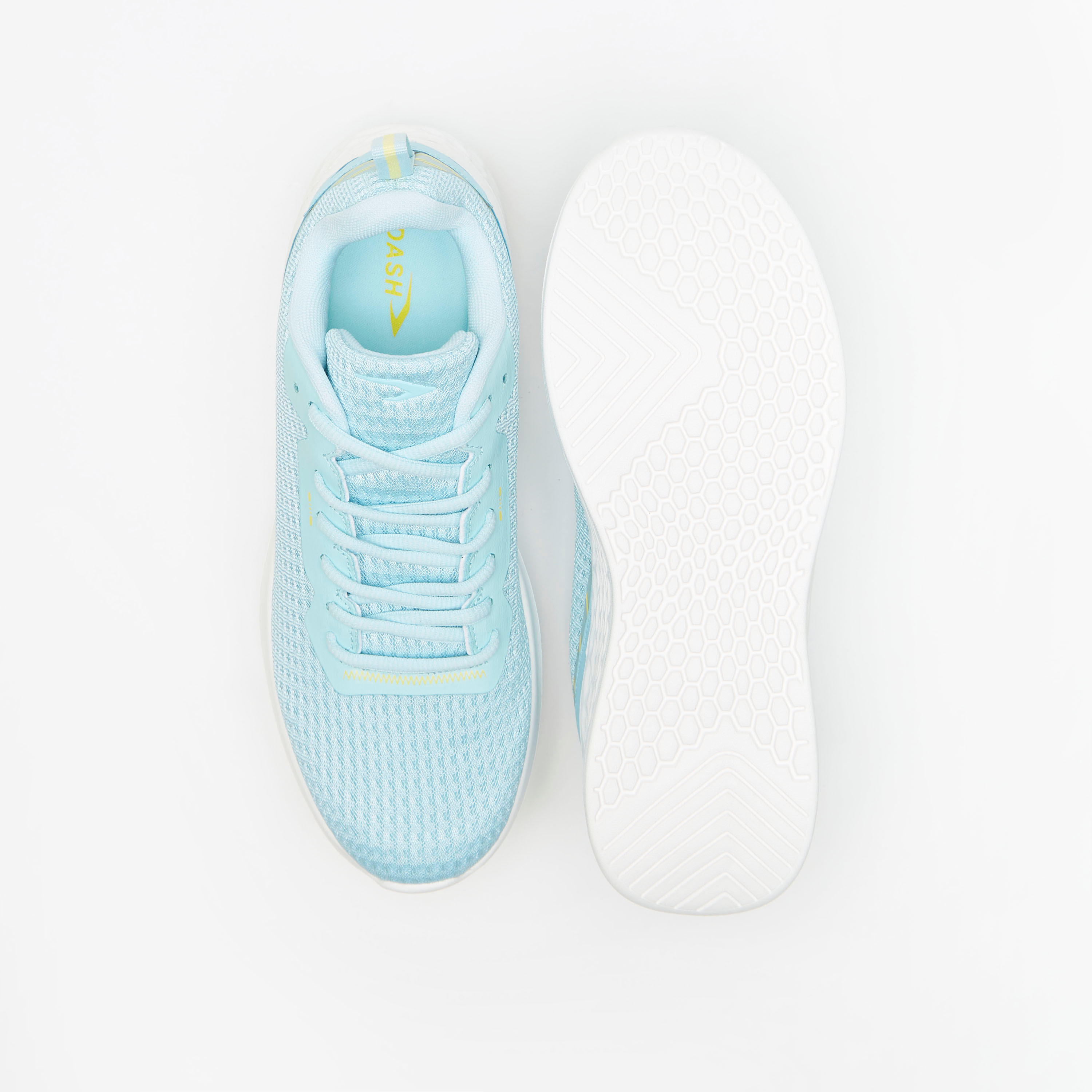Dash Women's Textured Lace-Up Sports Shoes with Cushioning-women-shoes-sneakers-image-4