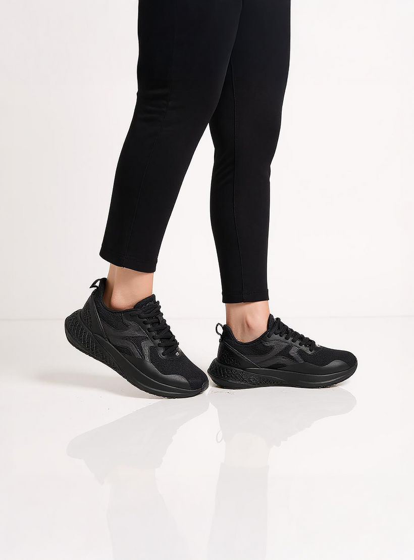 Dash Panelled Sports Shoes with Lace-Up Closure-women-shoes-sports-image-3