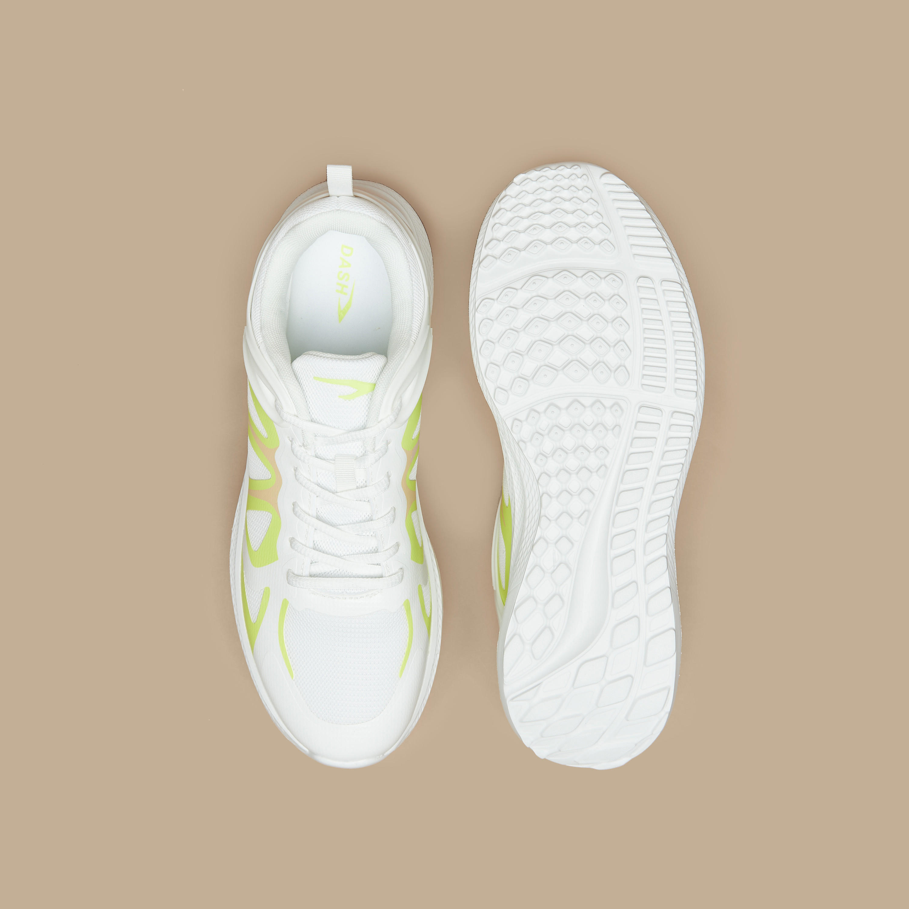Dash Textured Lace-Up Walking Shoes-sports-men-shoes-image-10