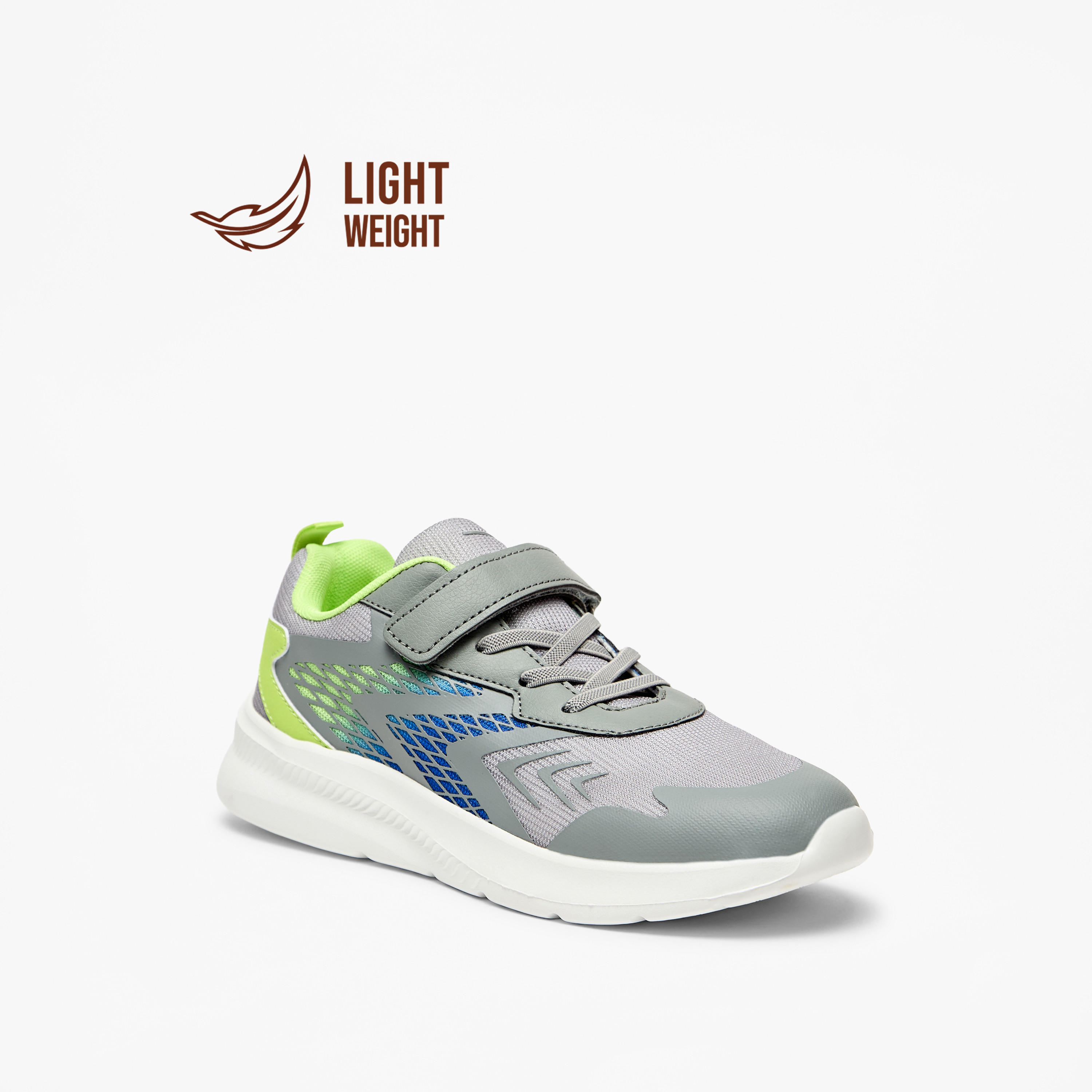 Dash Kids Hook & Loop Lightweight Walking Shoes-boys-shoes-sneakers-image-6
