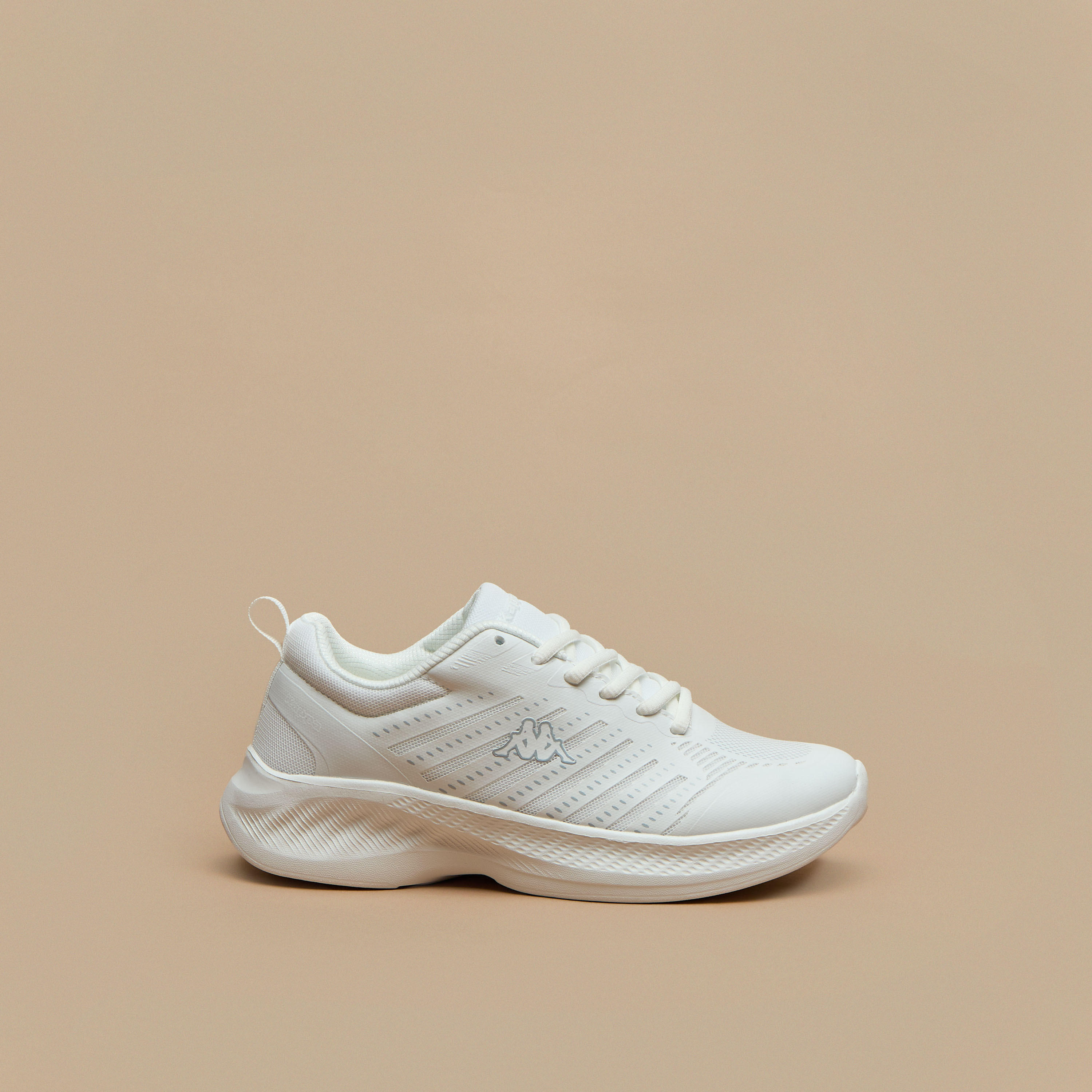 Kappa Women's Textured Sports Shoes with Lace-Up Closure-women-shoes-sneakers-image-3