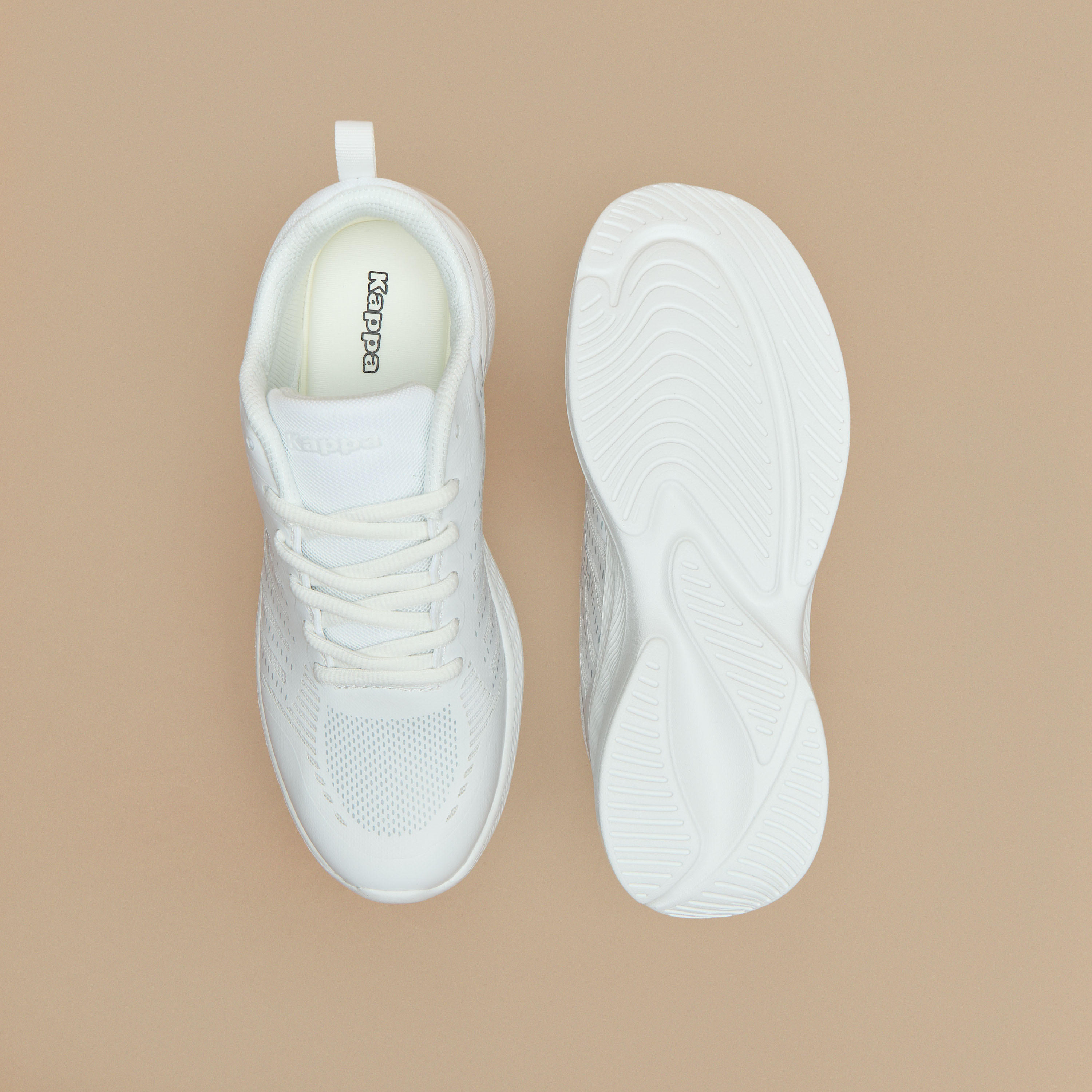 Kappa Women's Textured Sports Shoes with Lace-Up Closure-women-shoes-sneakers-image-4