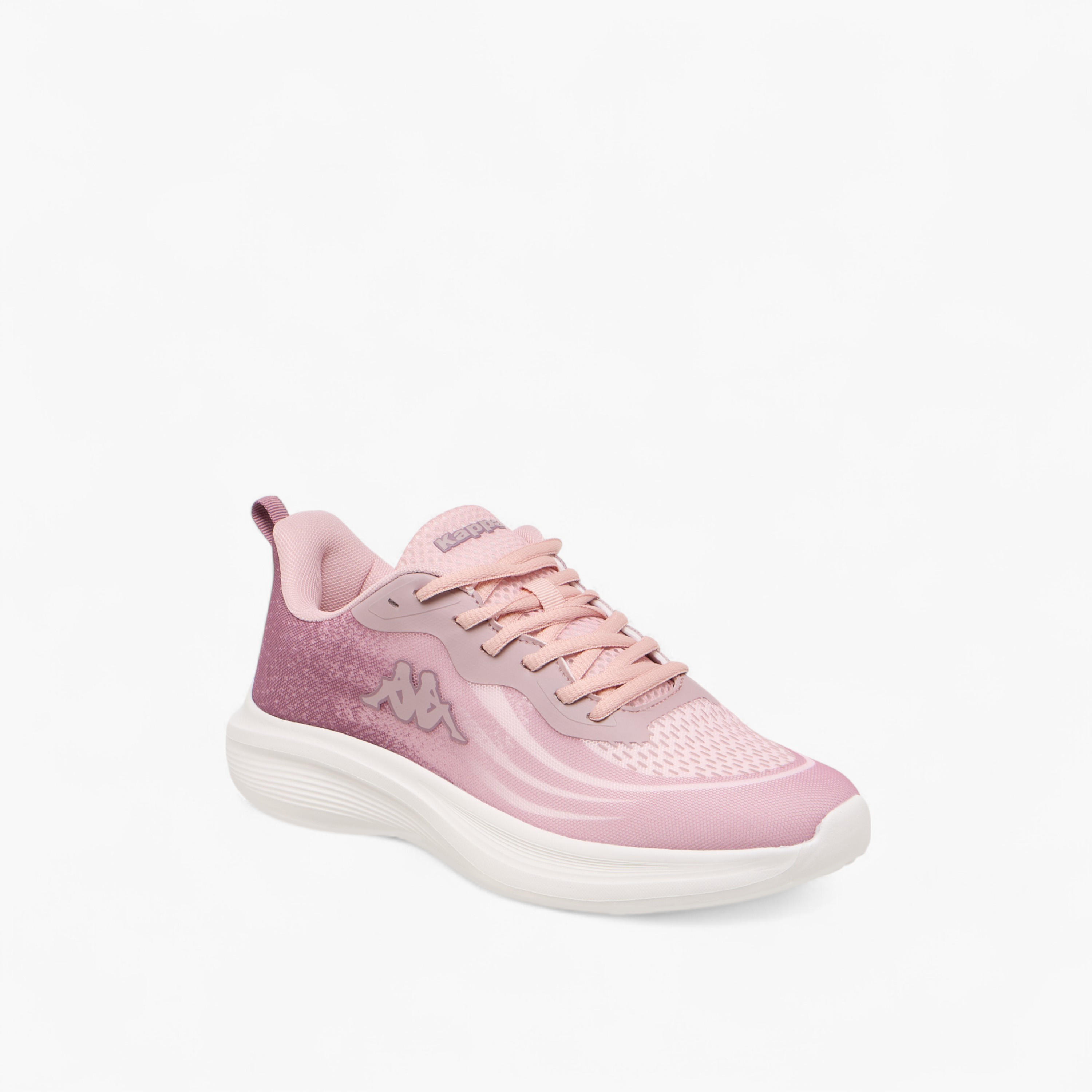 Kappa Women's Logo Print Sports Shoes with Lace-Up Closure-women-shoes-sneakers-image-2