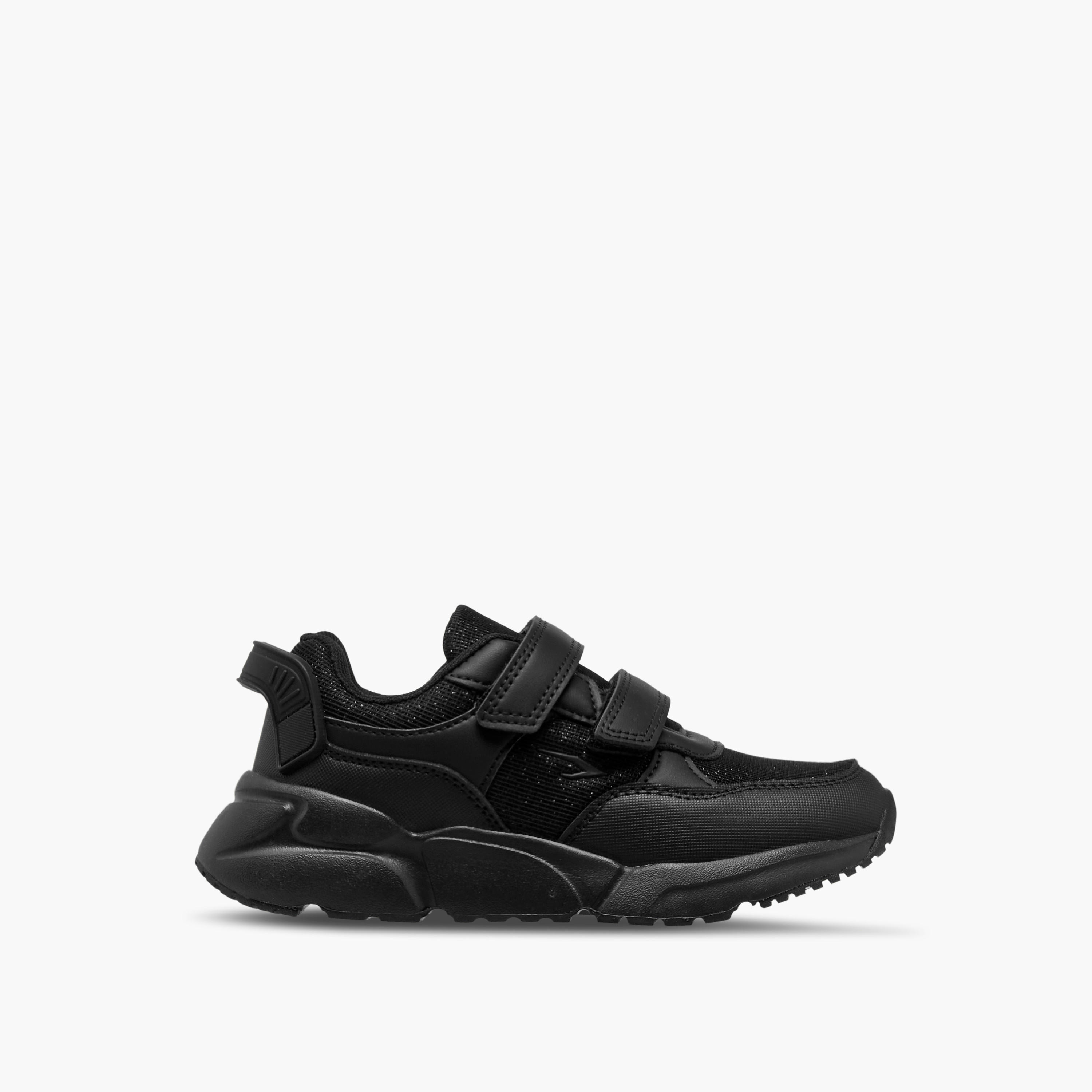 Dash Panelled School Shoes with Hook and Loop Closure-girls-shoes-schoolshoes-image-3