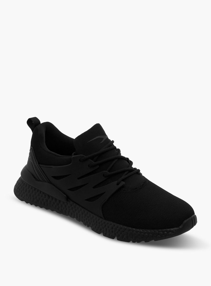 Dash Men Panelled Lace-Up Sports Shoes-men-shoes-sports-image-3