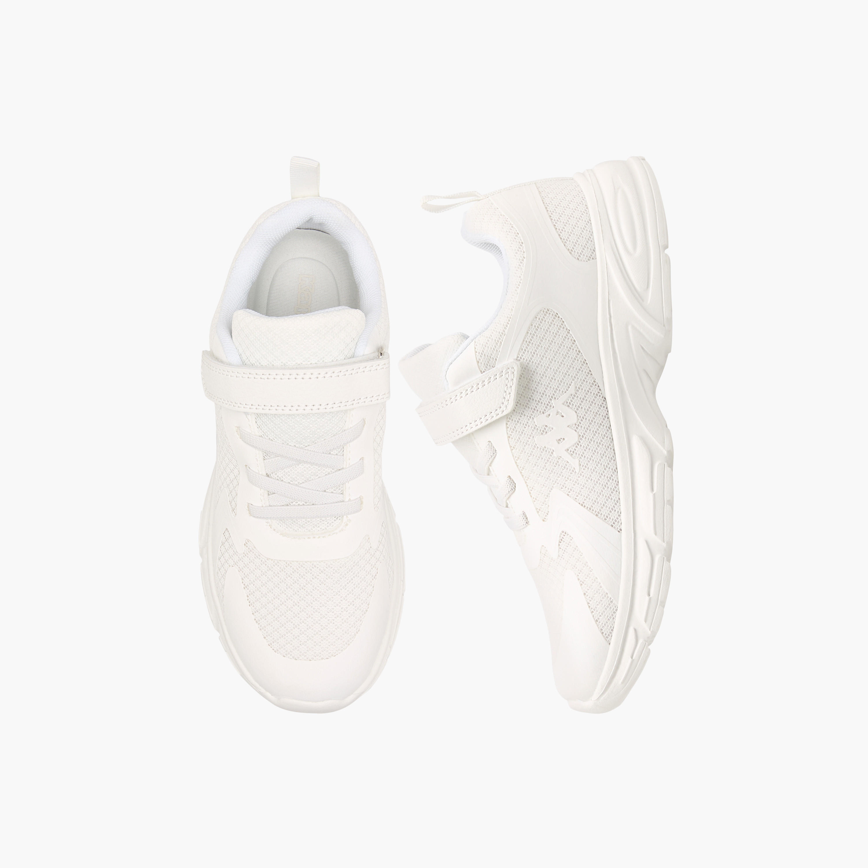 Kappa Kids Textured Sports Shoes with Hook and Loop Closure-sports-boys-shoes-image-1