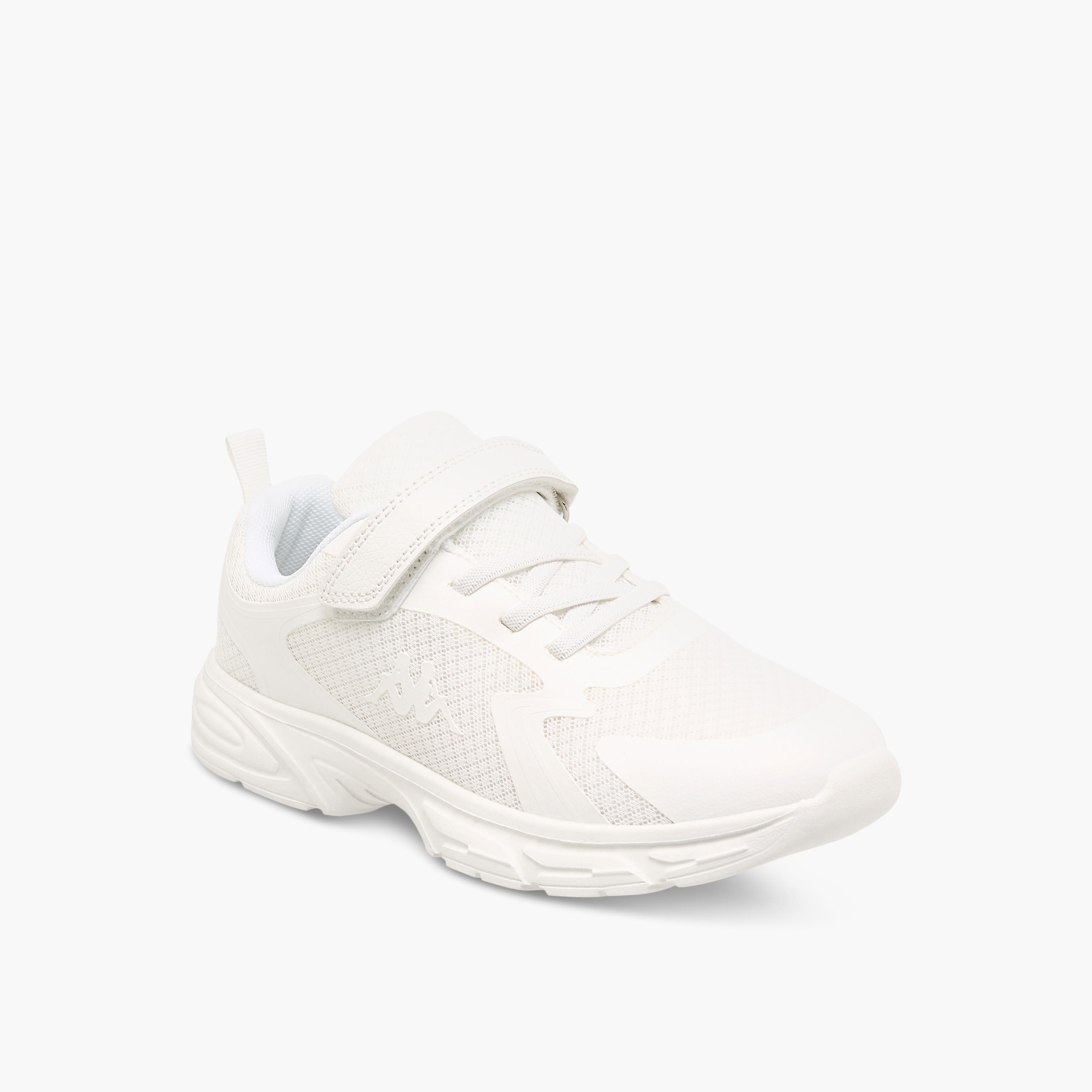 Kappa Kids Textured Sports Shoes with Hook and Loop Closure-sports-boys-shoes-image-2
