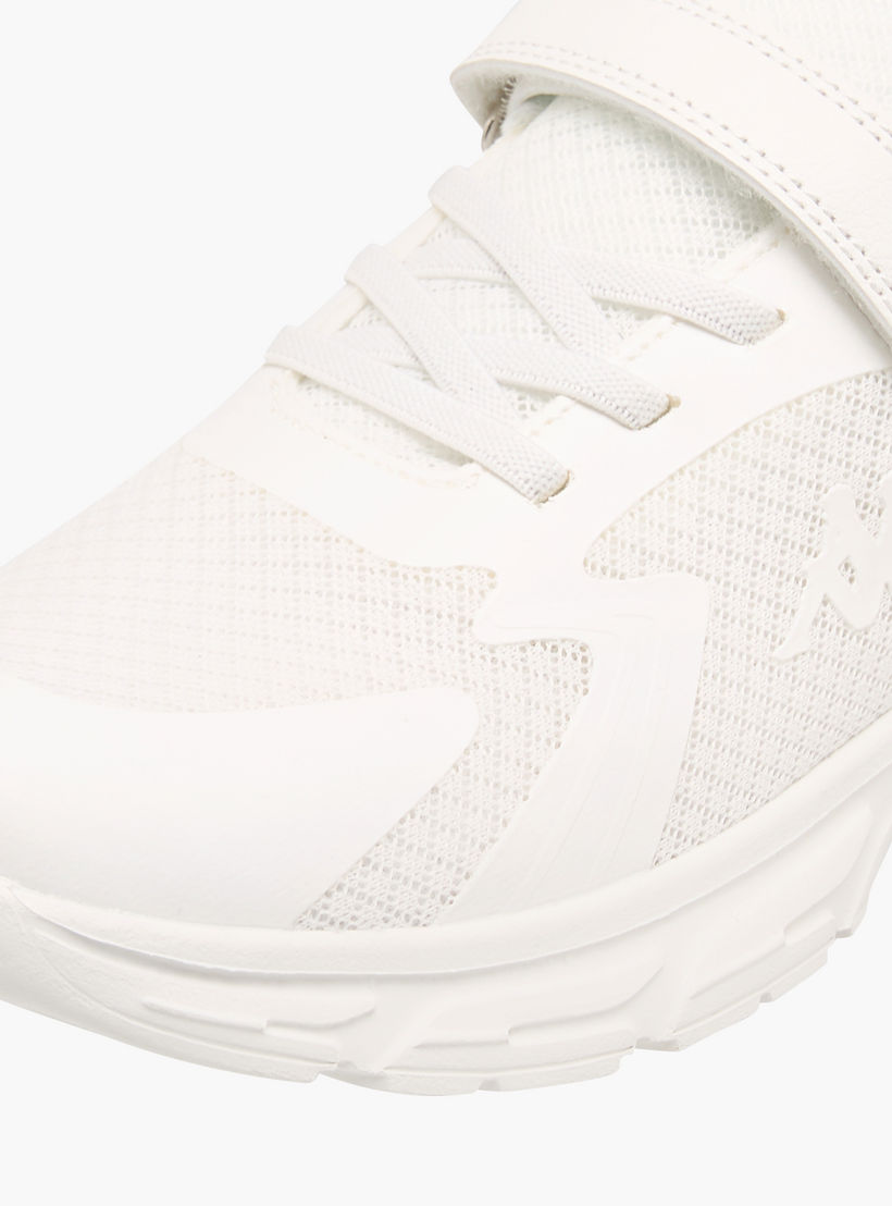 Kappa Kids Textured Sports Shoes with Hook and Loop Closure-sports-boys-shoes-image-4