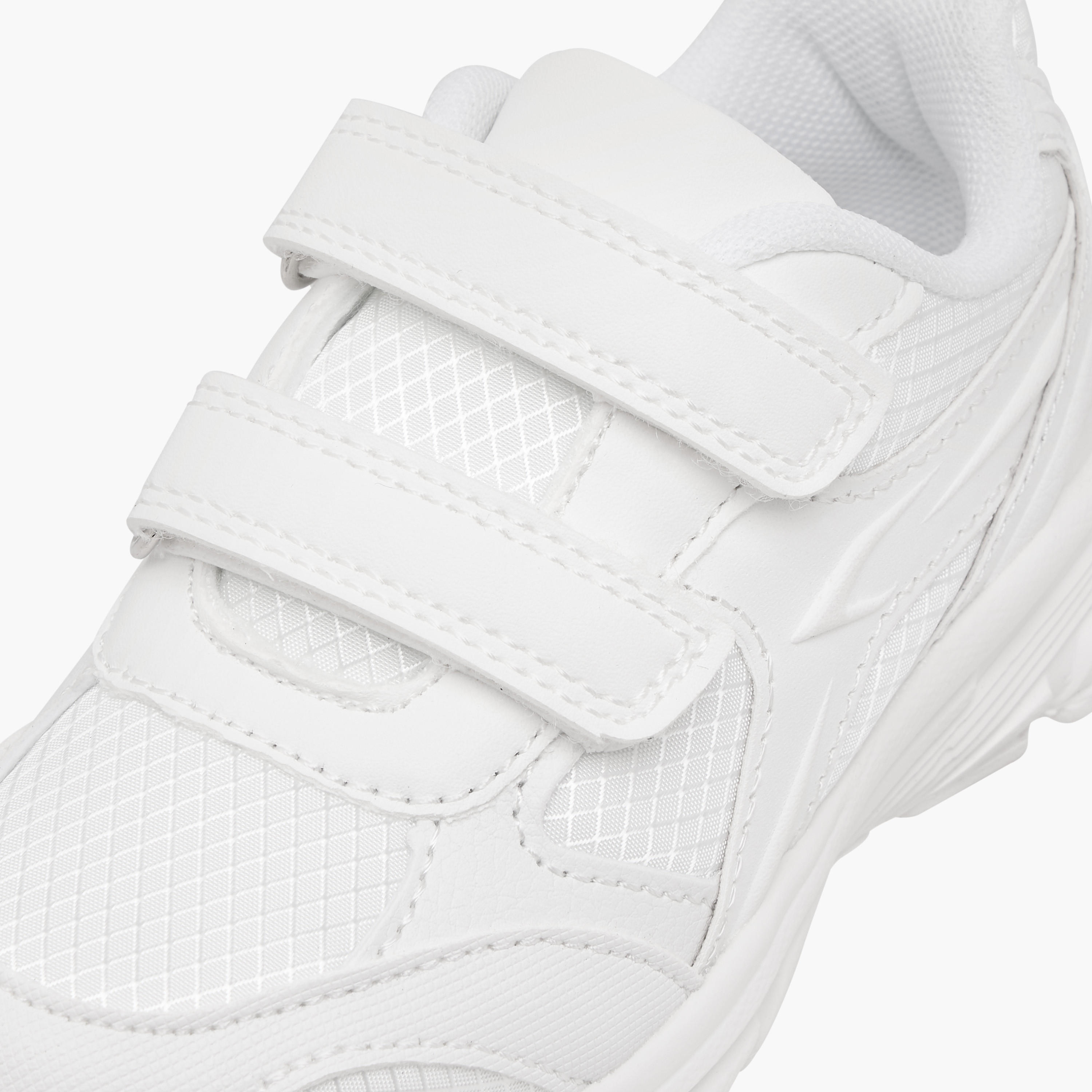 Dash Panelled School Shoes with Hook and Loop Closure-girls-shoes-schoolshoes-image-4