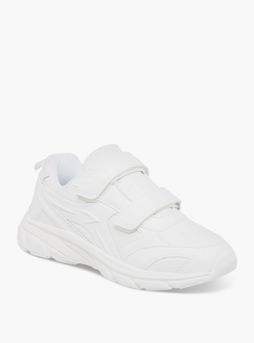 Dash Panelled School Shoes with Hook and Loop Closure-boys-shoes-schoolshoes-image-2