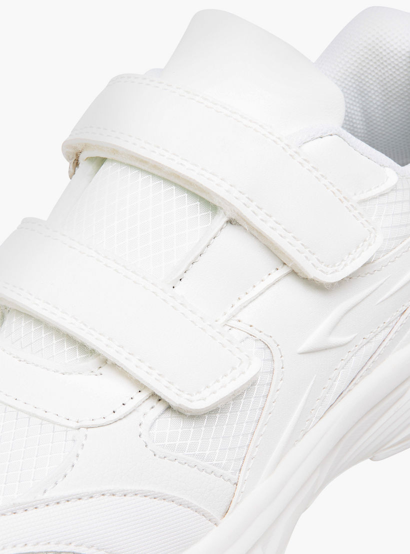 Dash Panelled School Shoes with Hook and Loop Closure-boys-shoes-schoolshoes-image-4