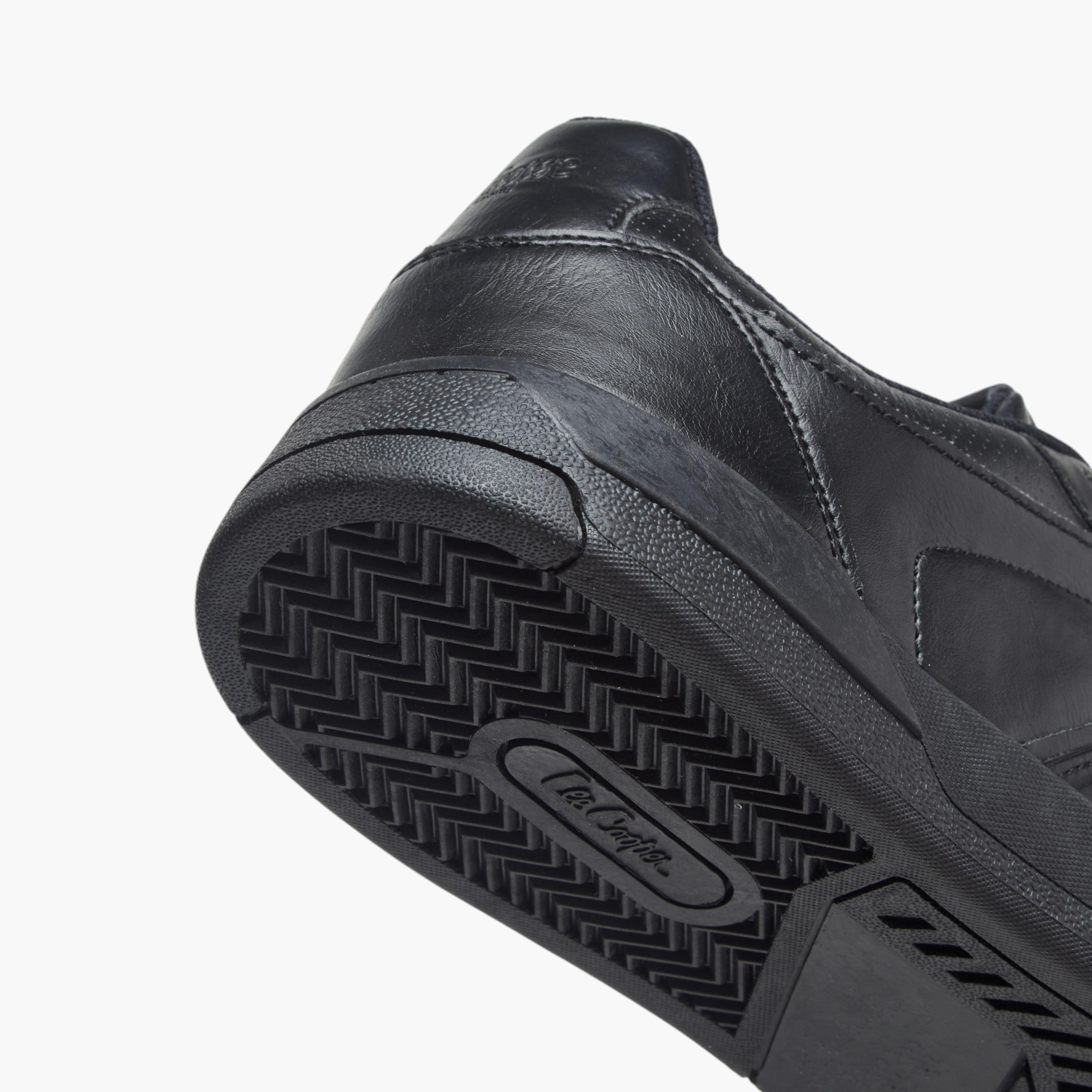 Lee Cooper Men's Logo Detail Sneakers with Lace-Up Closure-men-shoes-sneakers-image-5