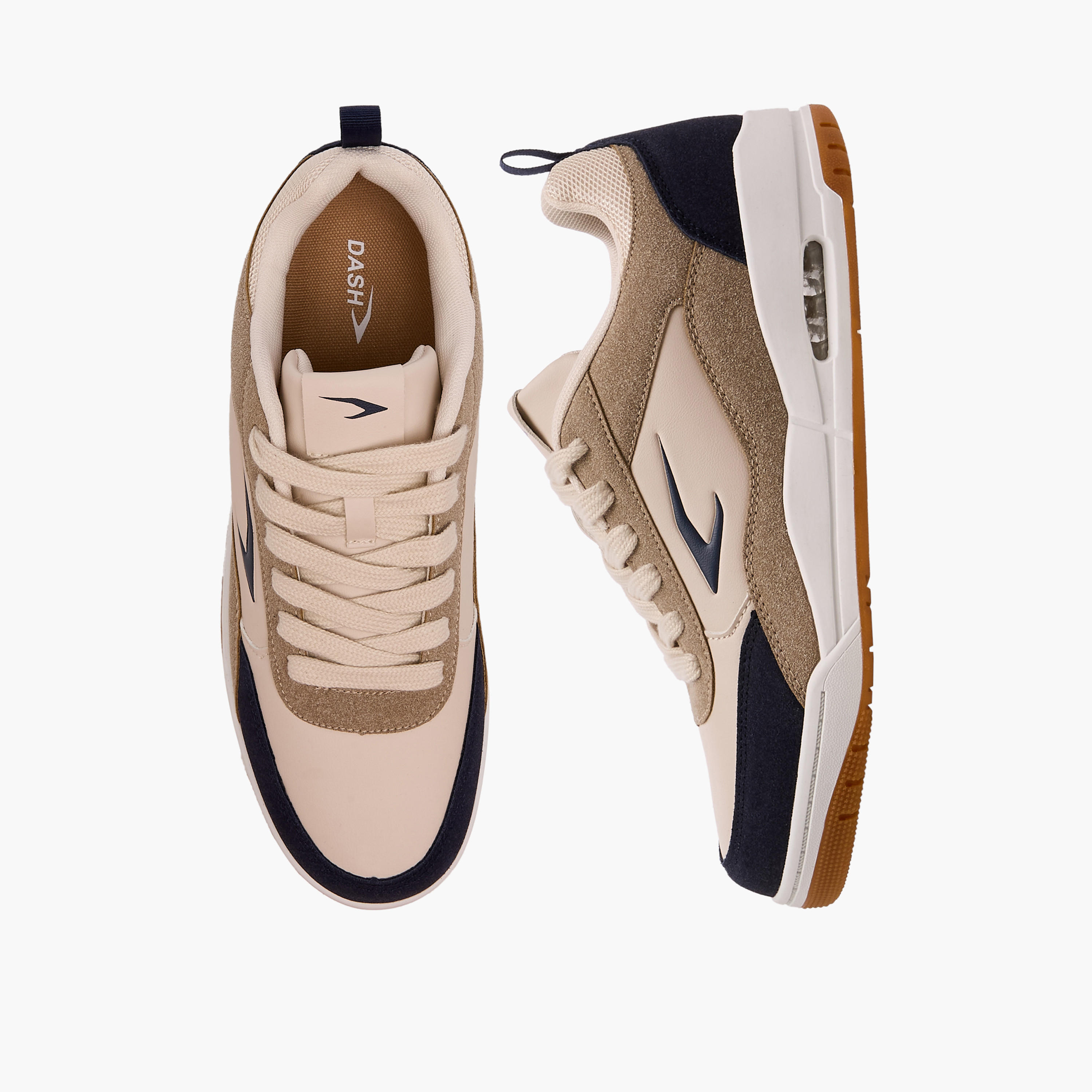حذاء سنيكرز شمواه بطول الكاحل ورباط إغلاق للرجال من داش-men-shoes-sneakers-image-1