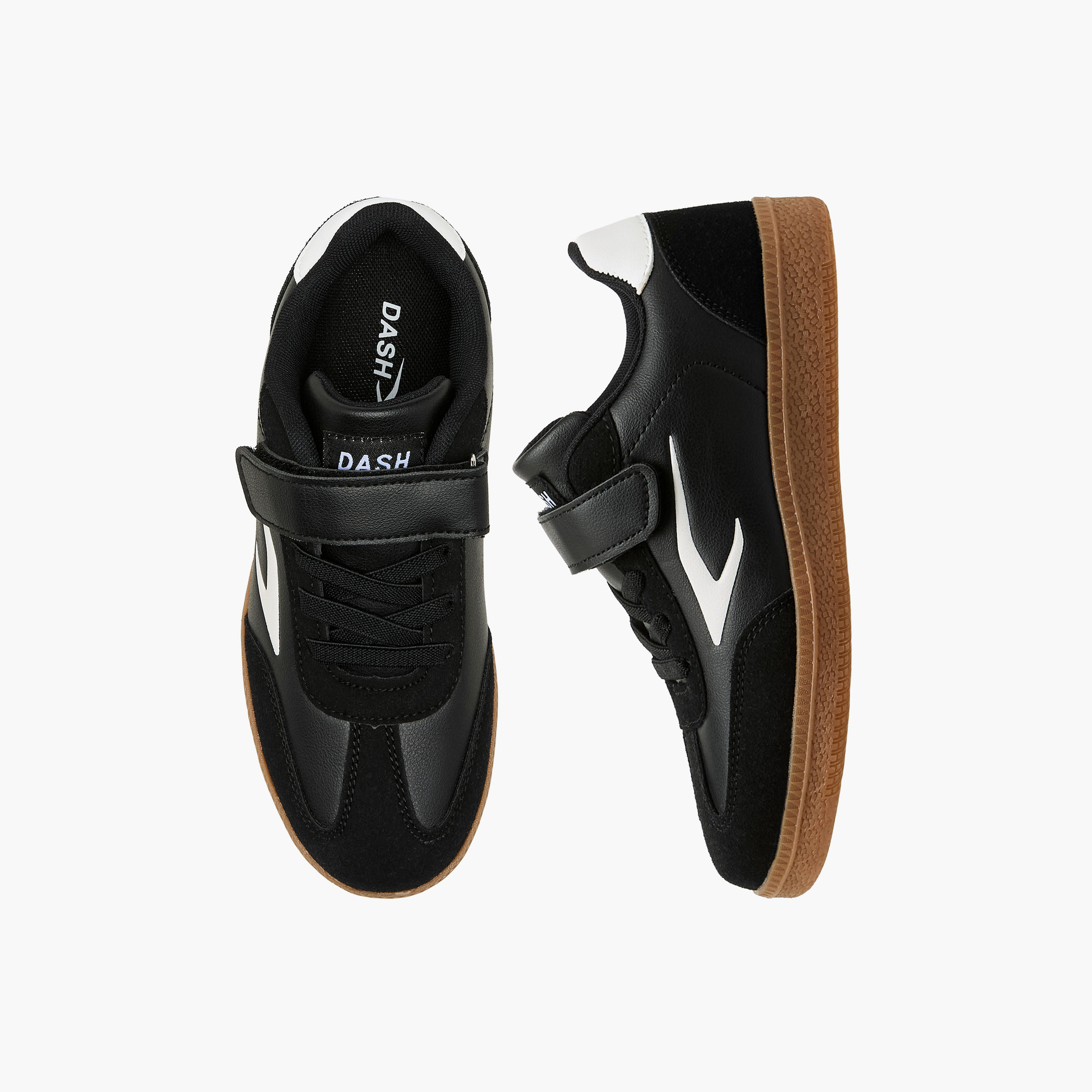 Dash Boys Hook and Loop Sneakers-boys-shoes-sneakers-image-1