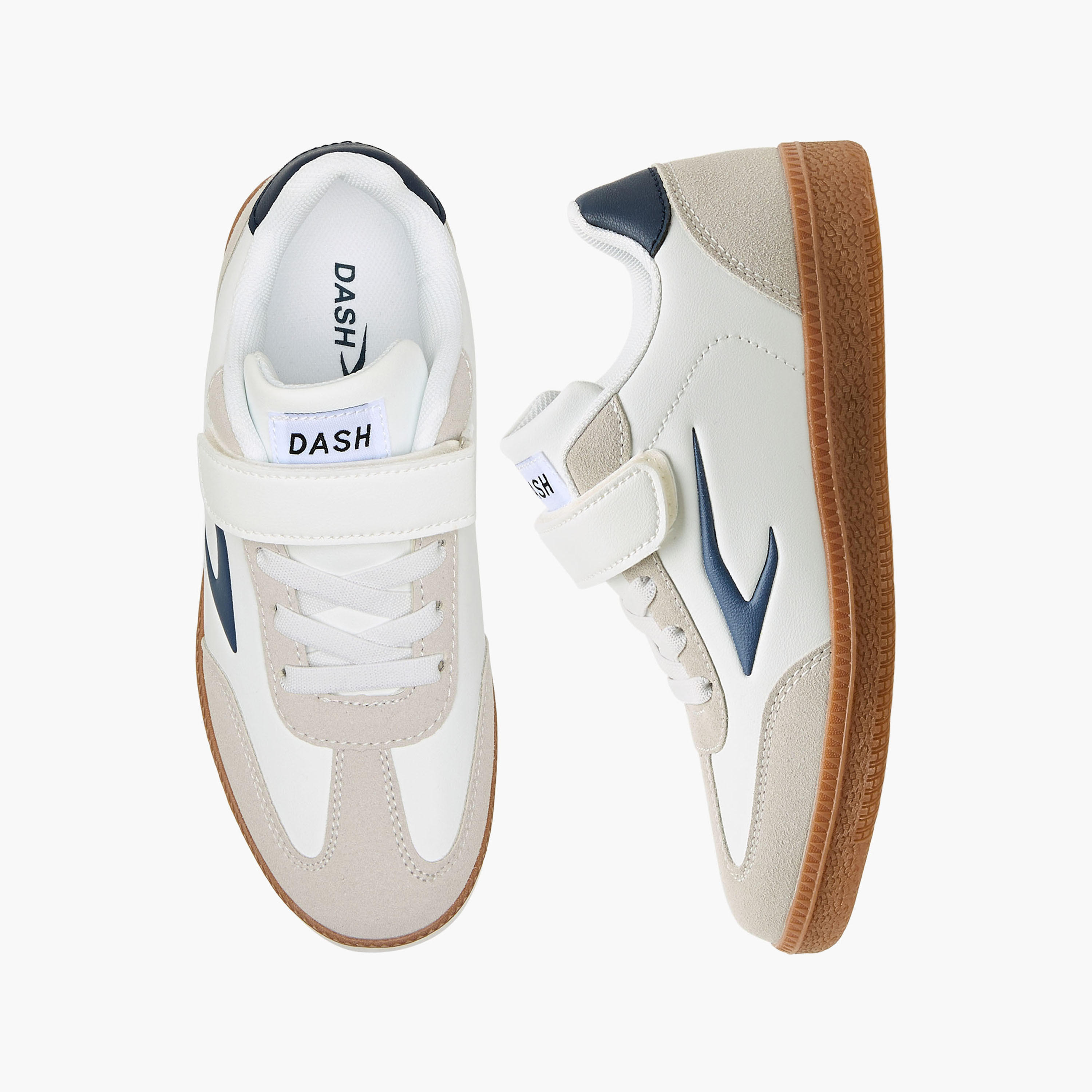 Dash Boys Hook and Loop Sneakers-boys-shoes-sneakers-image-1
