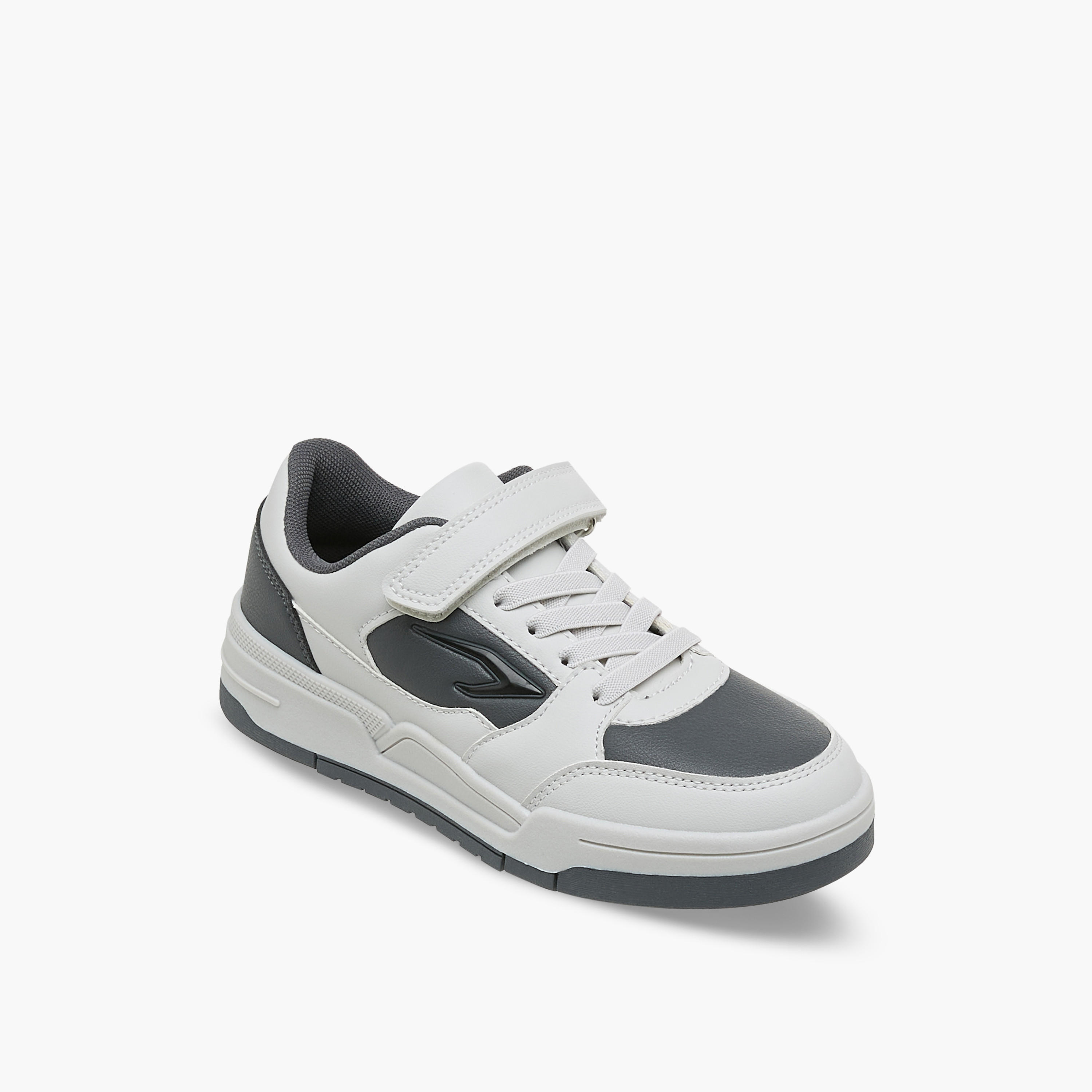Dash Boys Hook & Loop Ankle Sneakers-boys-shoes-sneakers-image-2