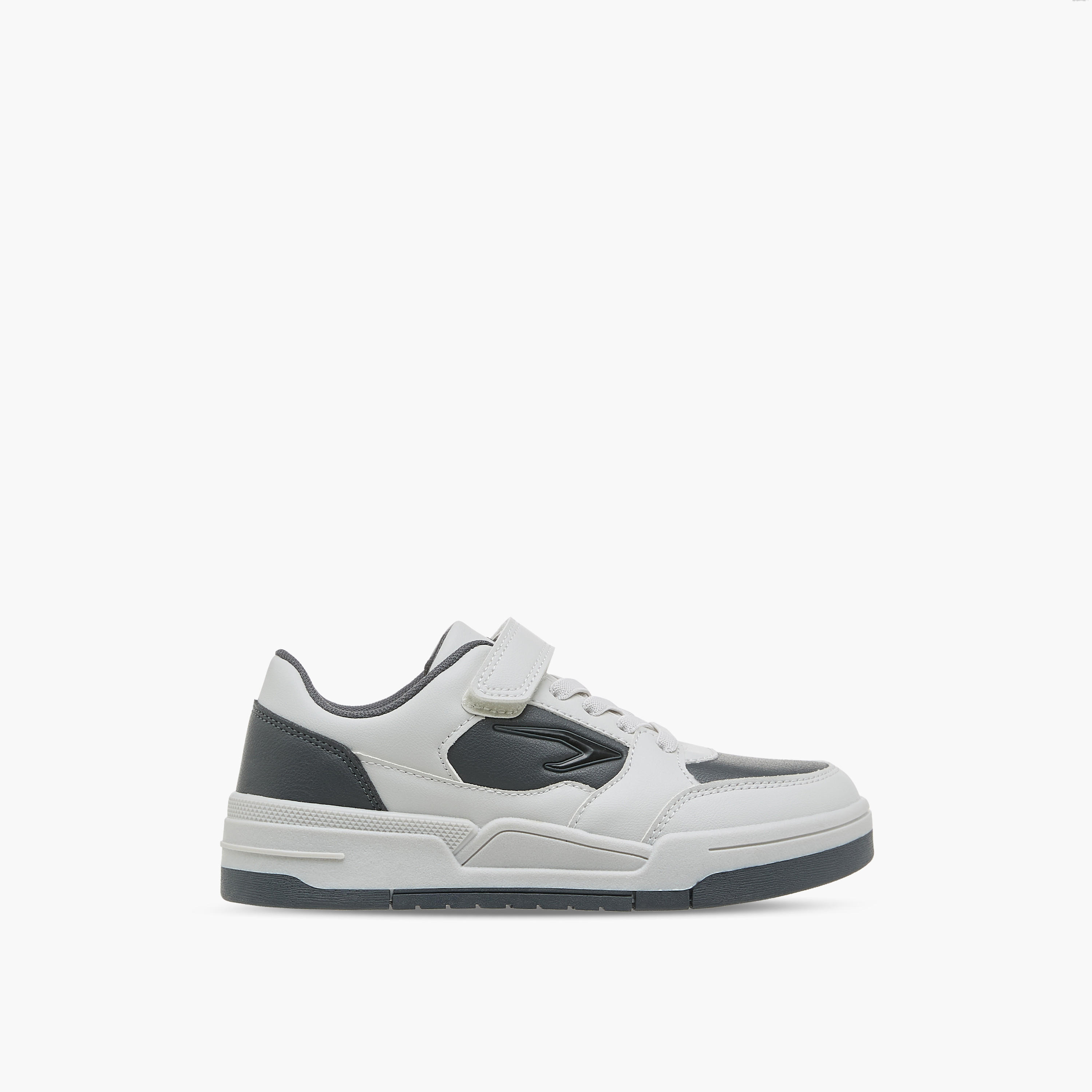 Dash Boys Hook & Loop Ankle Sneakers-boys-shoes-sneakers-image-3