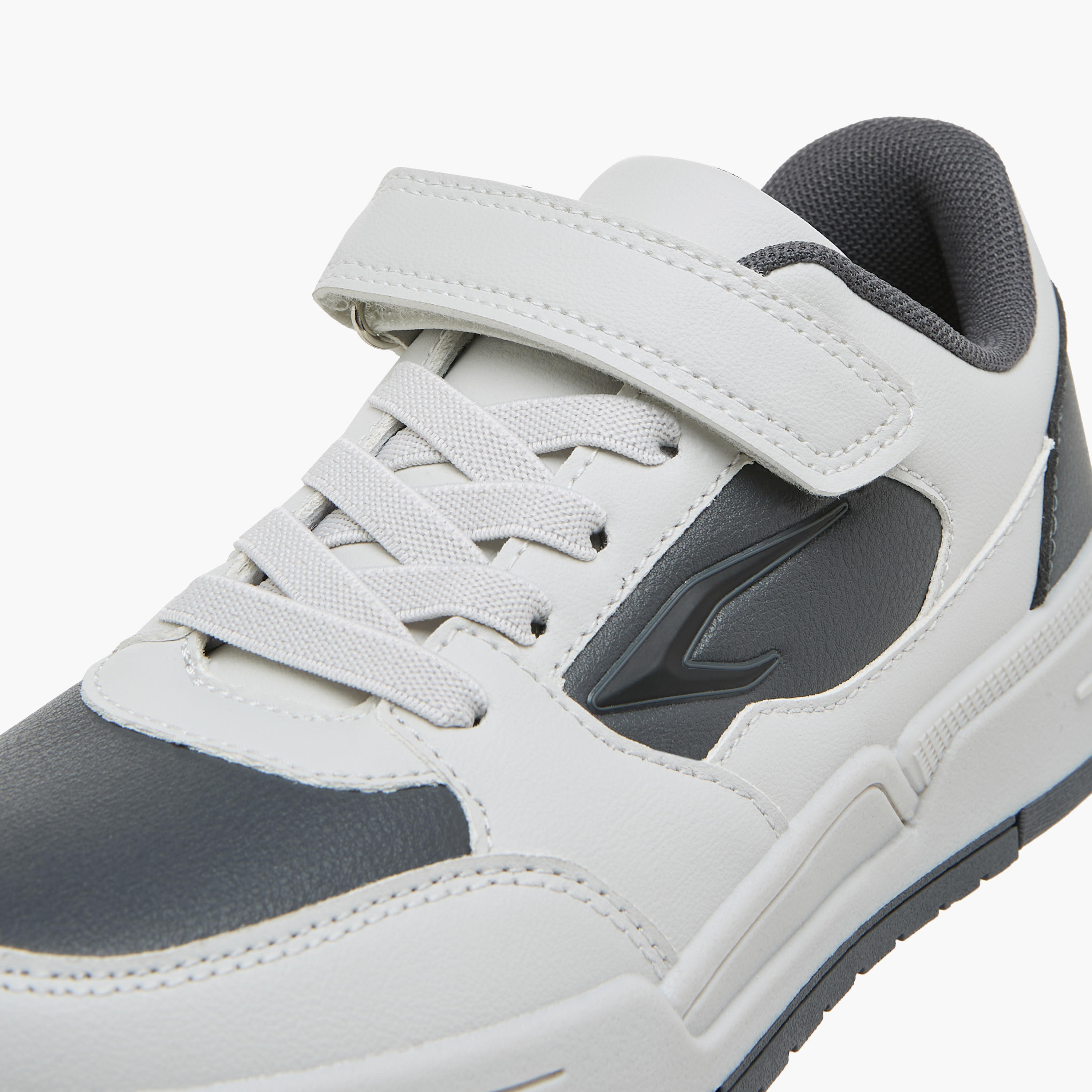Dash Boys Hook & Loop Ankle Sneakers-boys-shoes-sneakers-image-4