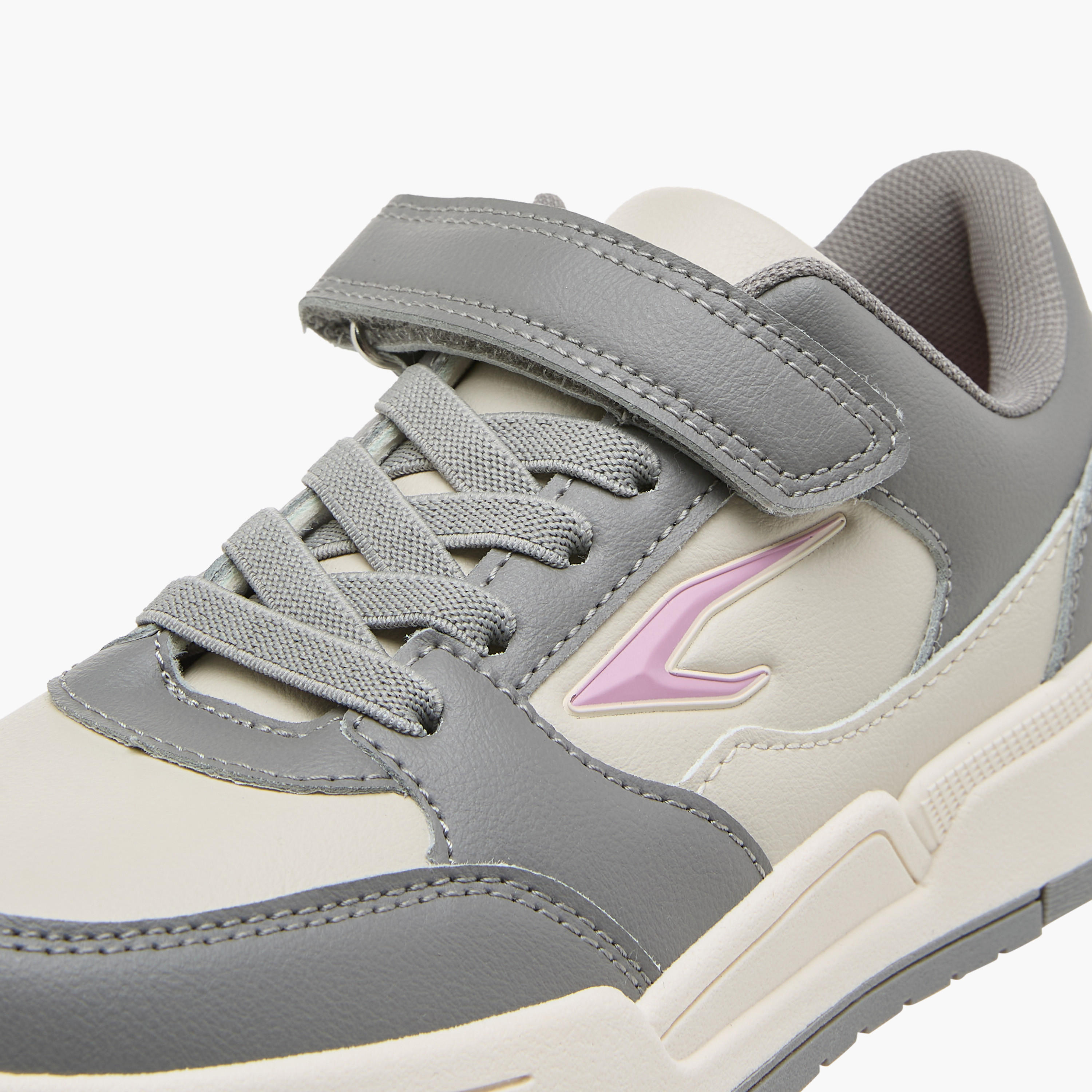 Dash Girls Hook & Loop Ankle Sneakers-girls-shoes-sneakers-image-4
