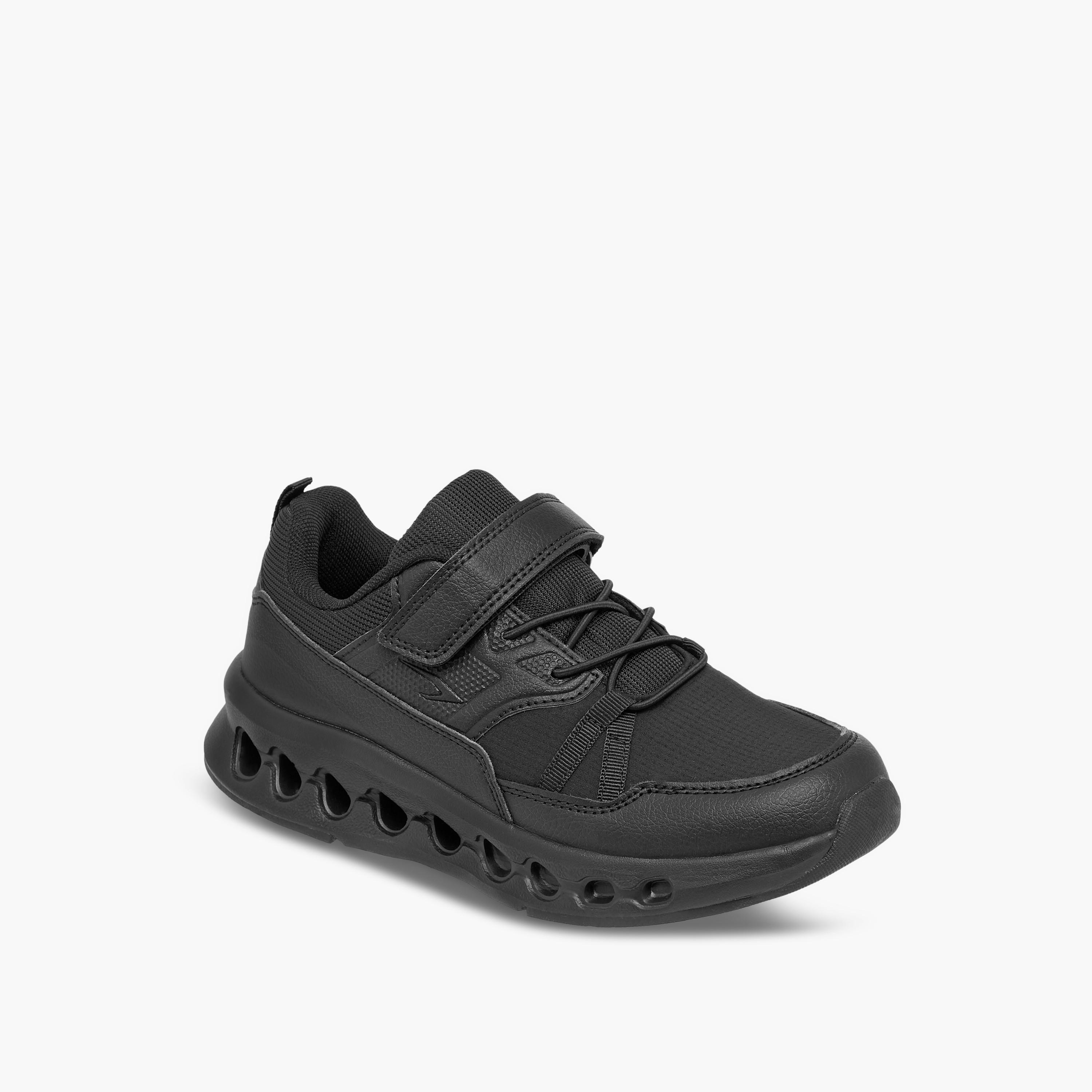 Dash Kids Hook & Loop Breathable Walking Shoes-girls-shoes-schoolshoes-image-2