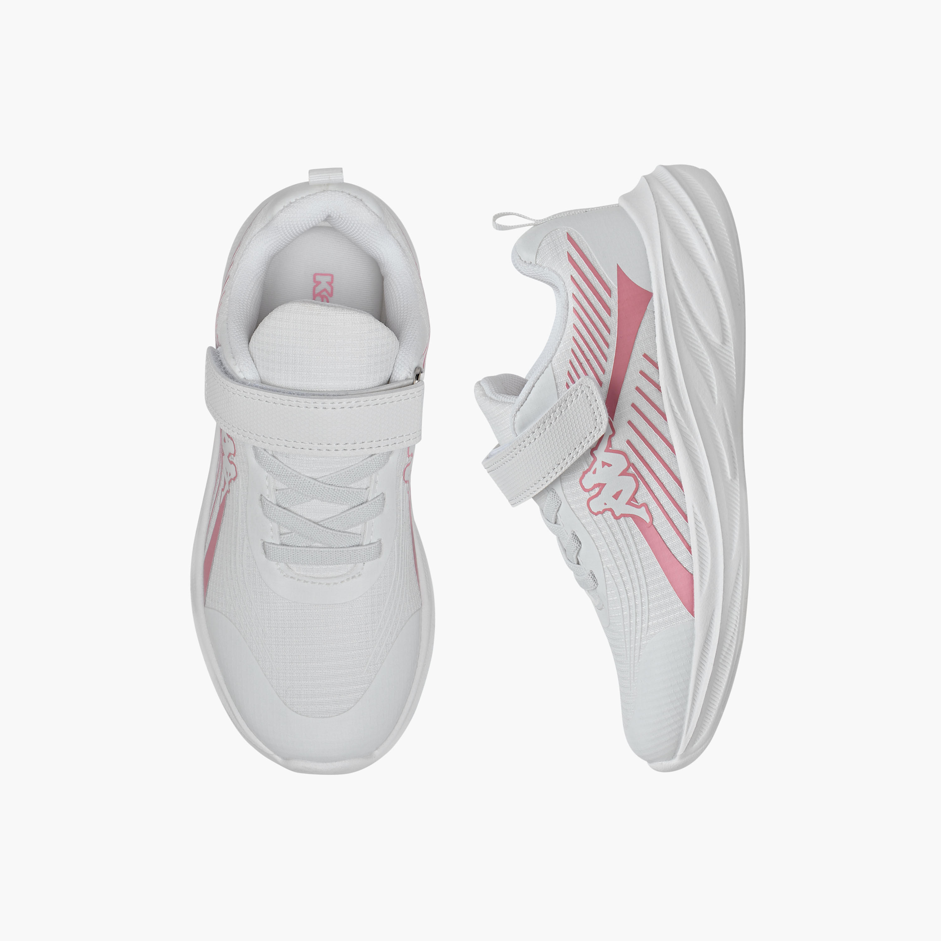 Kappa Girls Hook & Loop Sports Shoes-girls-shoes-sports-image-1