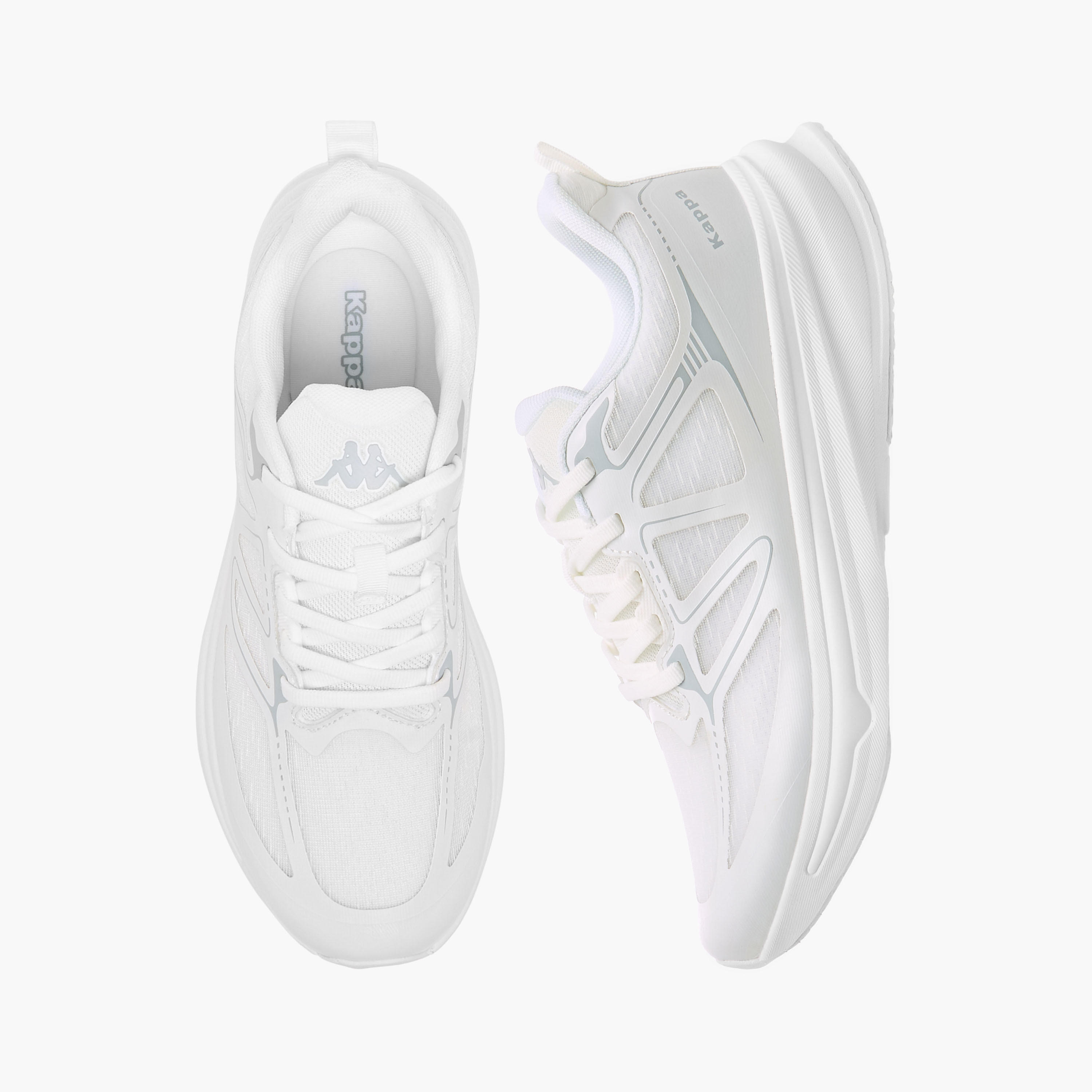 Kappa Women Mesh Panel Detail Lace-Up Sports Shoes-women-shoes-sports-image-1