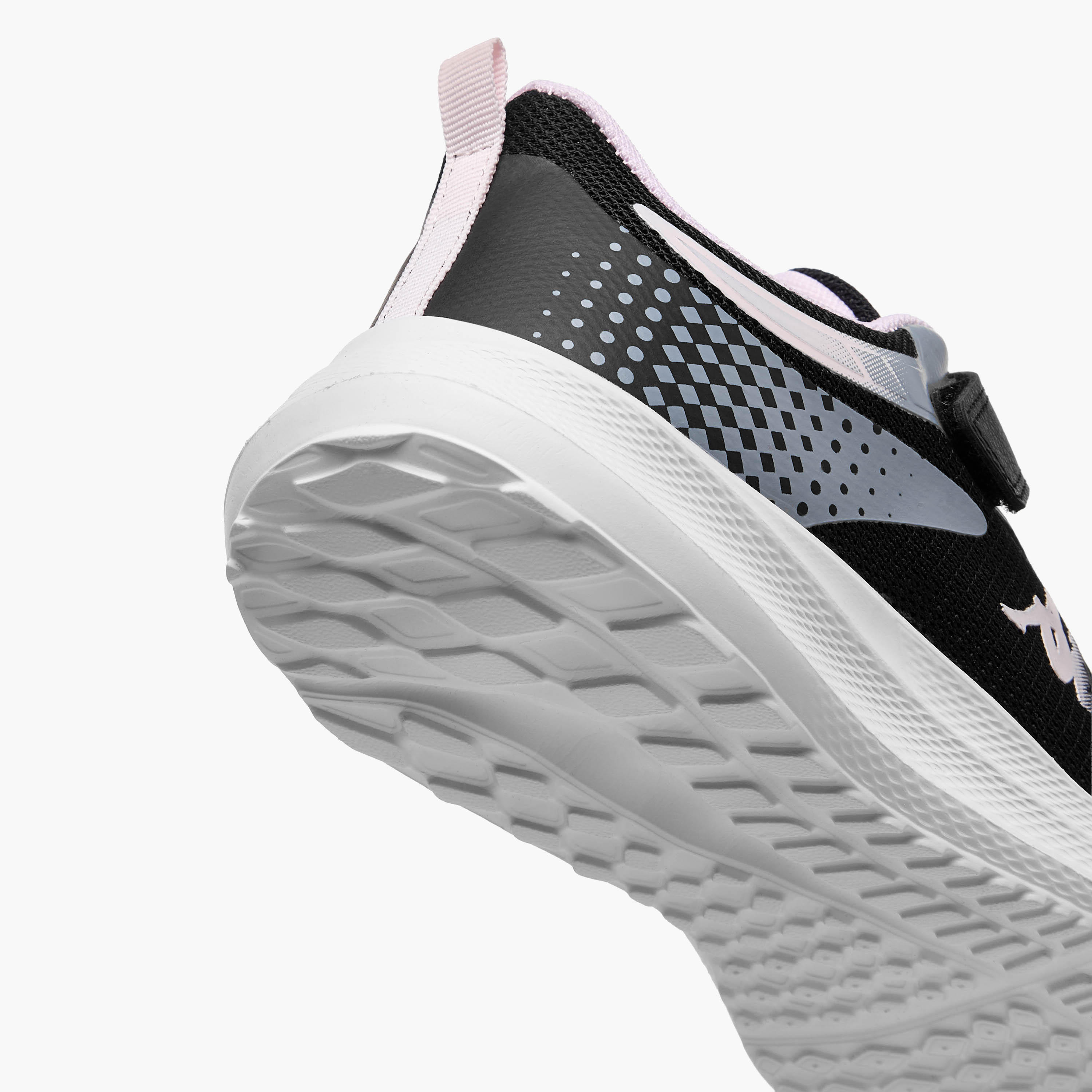 Kappa Girls Logo Print Hook and Loop Sports Shoes-girls-shoes-sports-image-5
