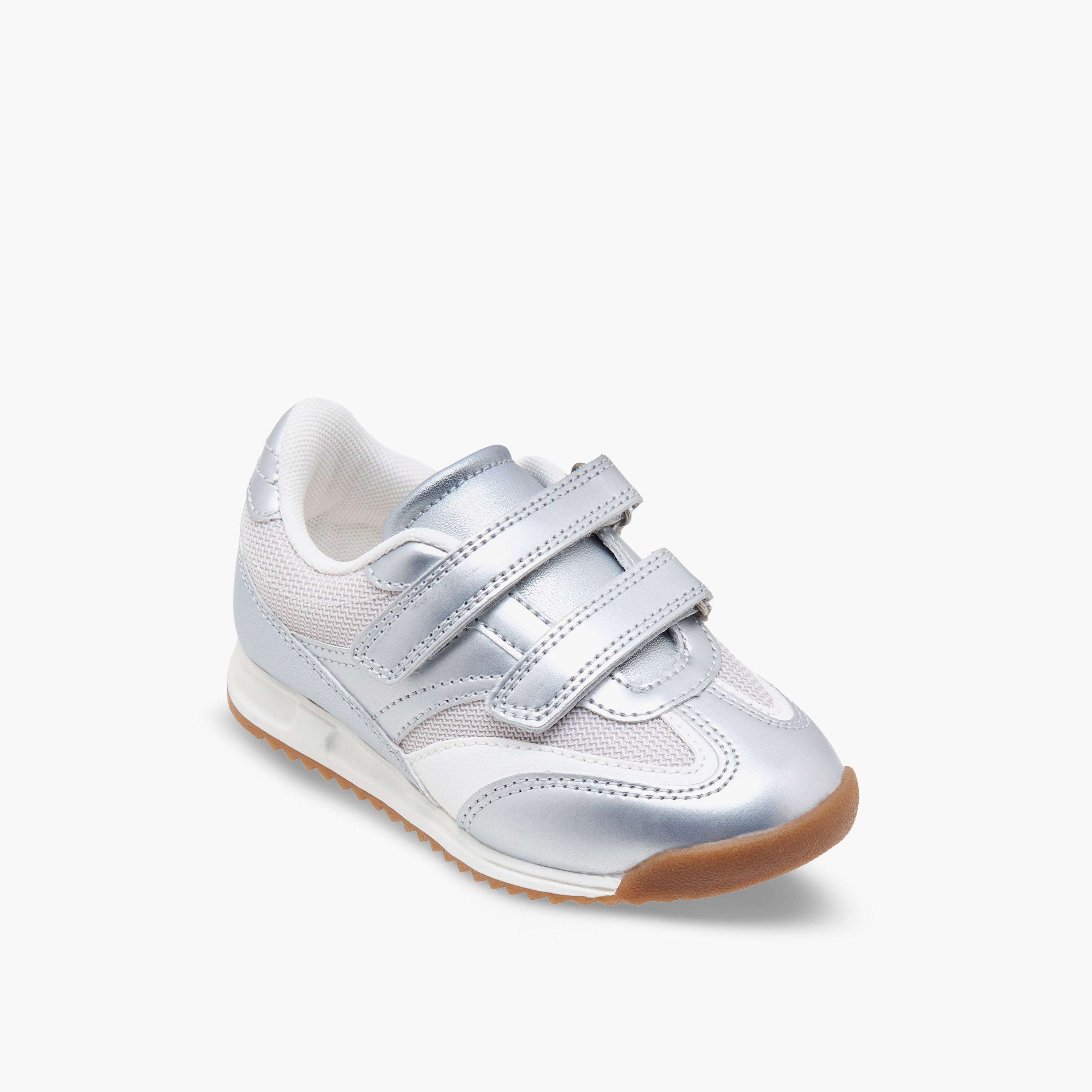 Juniors Girls Hook & Loop Ankle Sneakers-girls-shoes-sneakers-image-2
