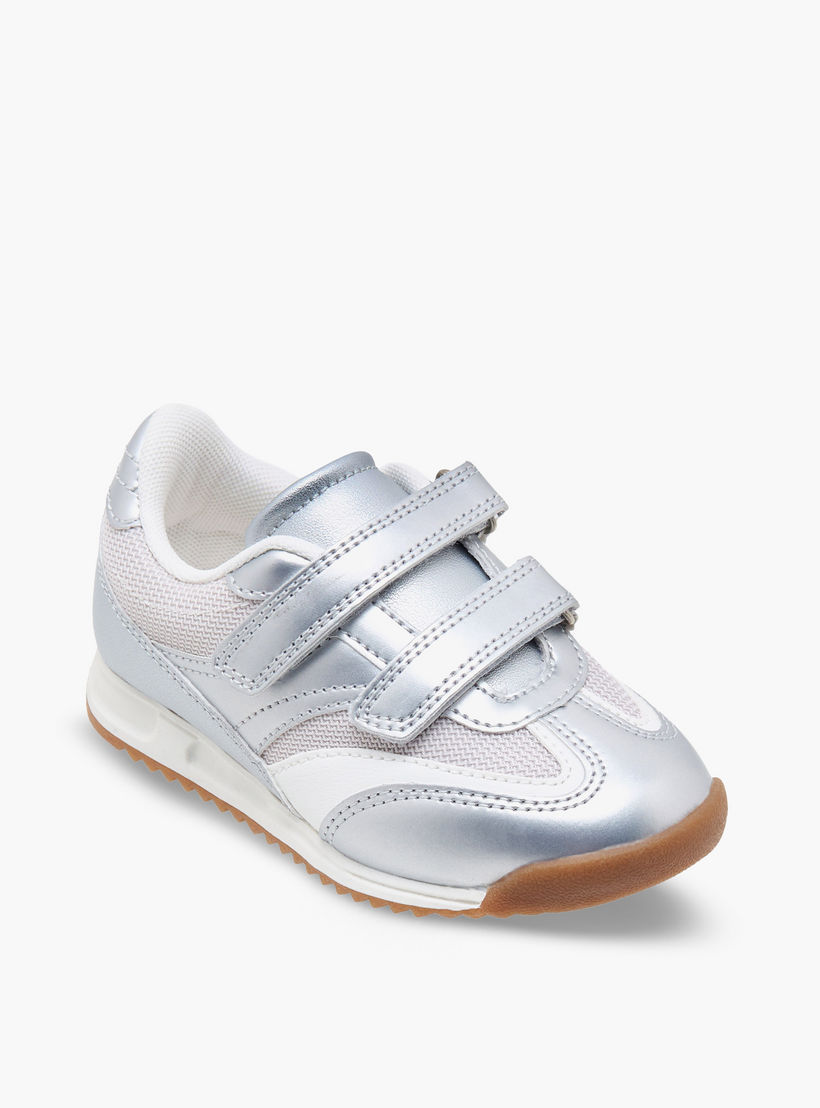 Juniors Girls Hook & Loop Ankle Sneakers-girls-shoes-sneakers-image-2