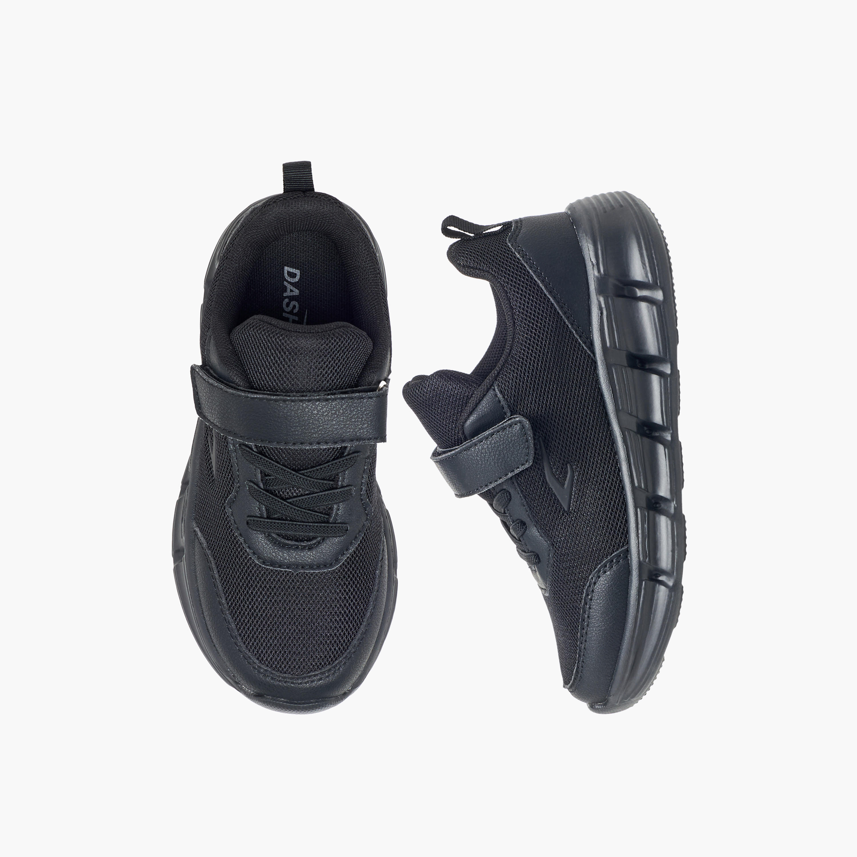Dash Boys Hook & Loop Sports Shoes-boys-shoes-sports-image-1