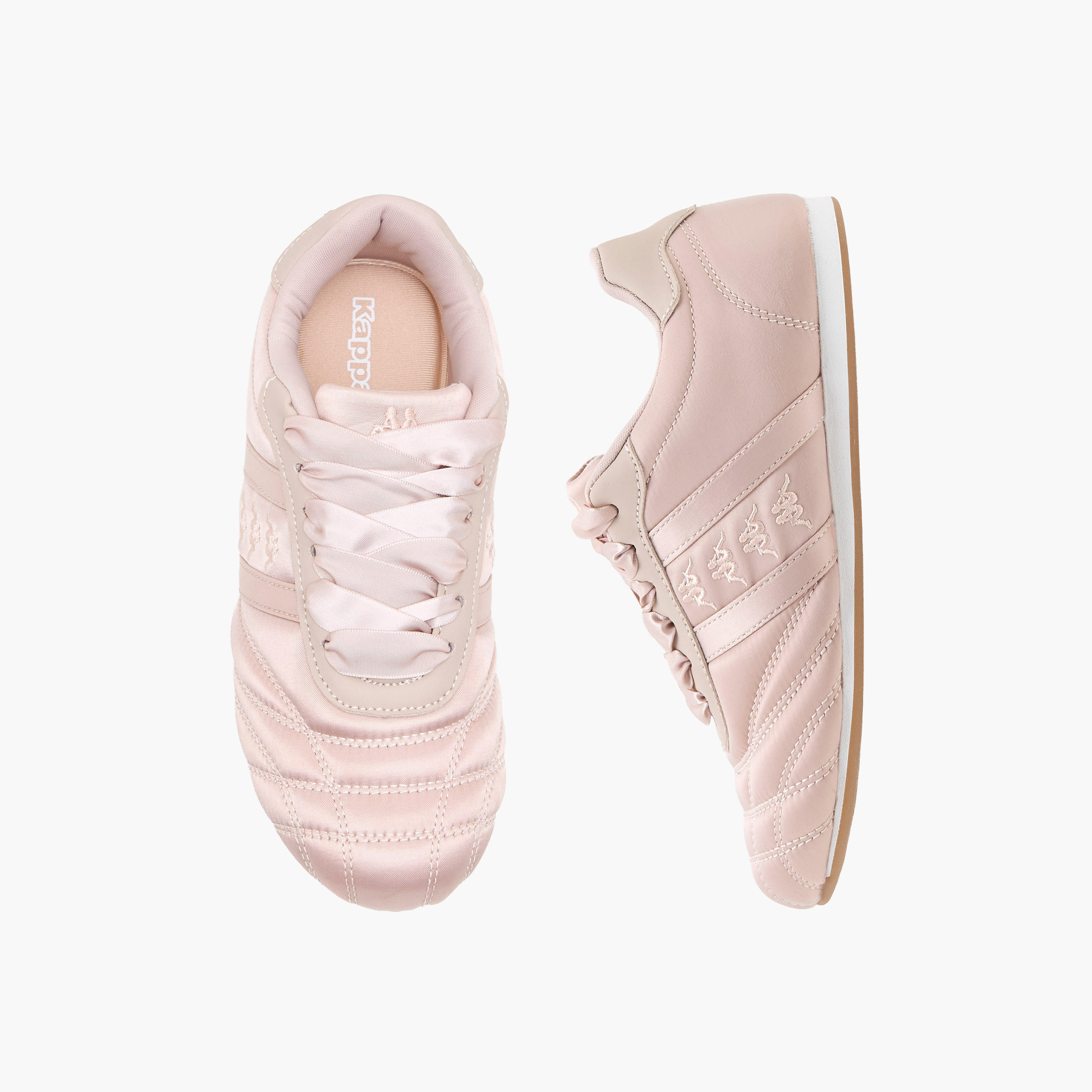 Kappa Girls Lace-Up Ankle Sneakers-girls-shoes-sneakers-image-1