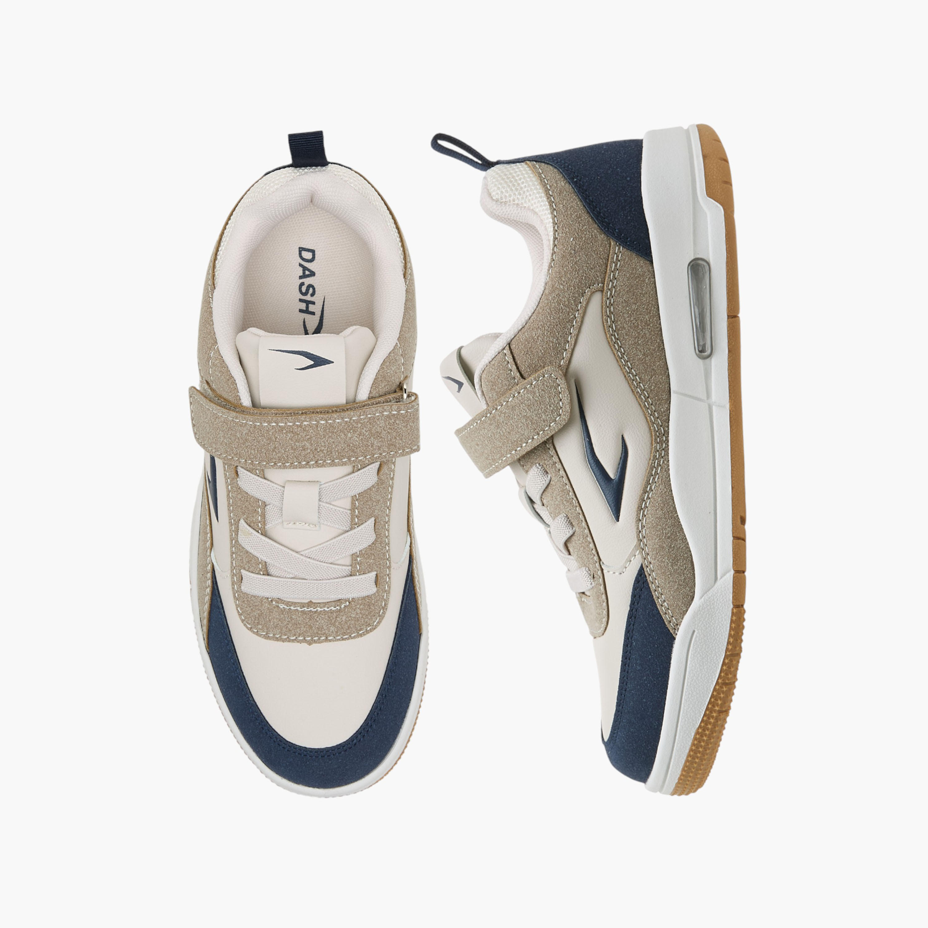 Dash Boys Hook & Loop Sneakers-boys-shoes-sneakers-image-1