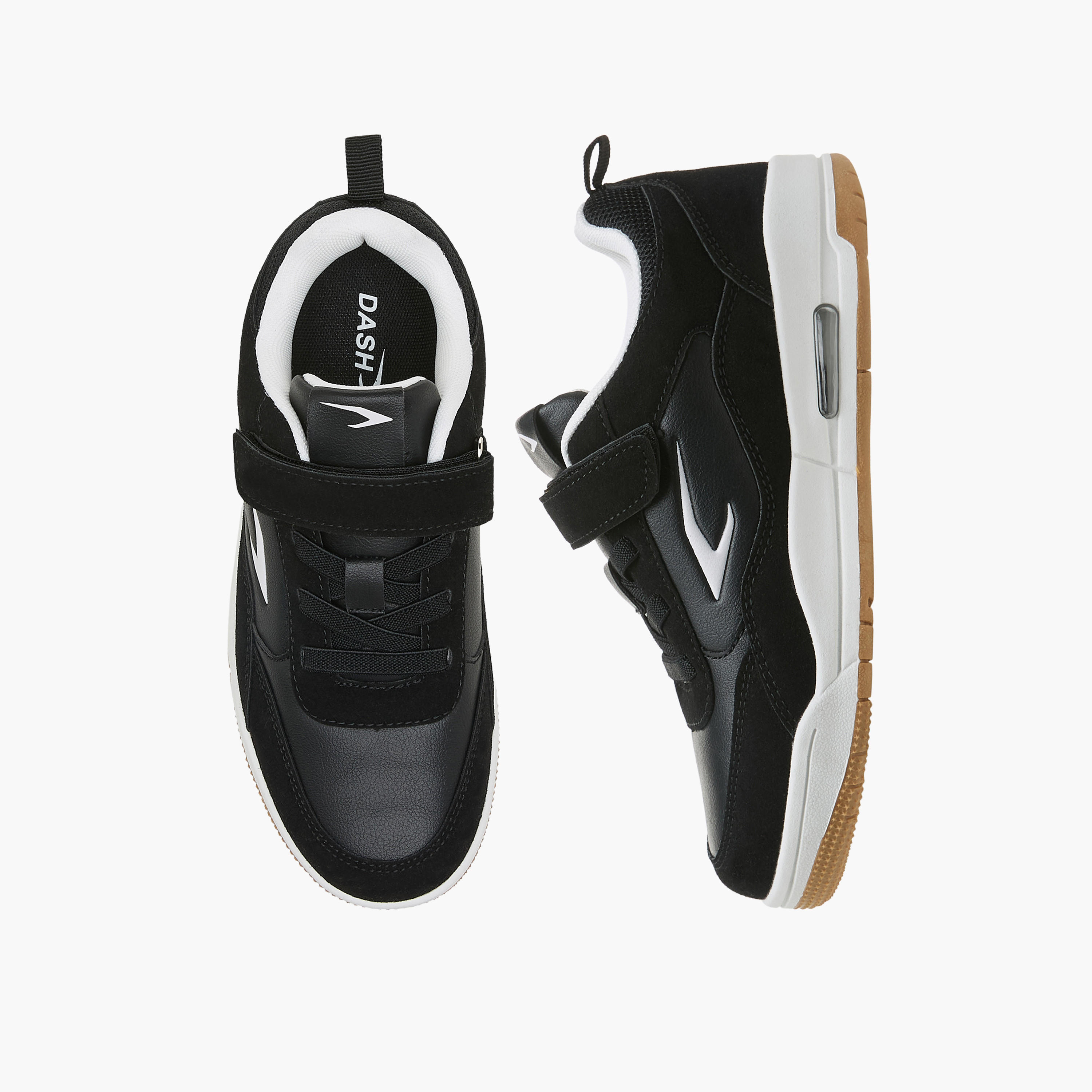 Dash Boys Hook & Loop Sneakers-boys-shoes-sneakers-image-1
