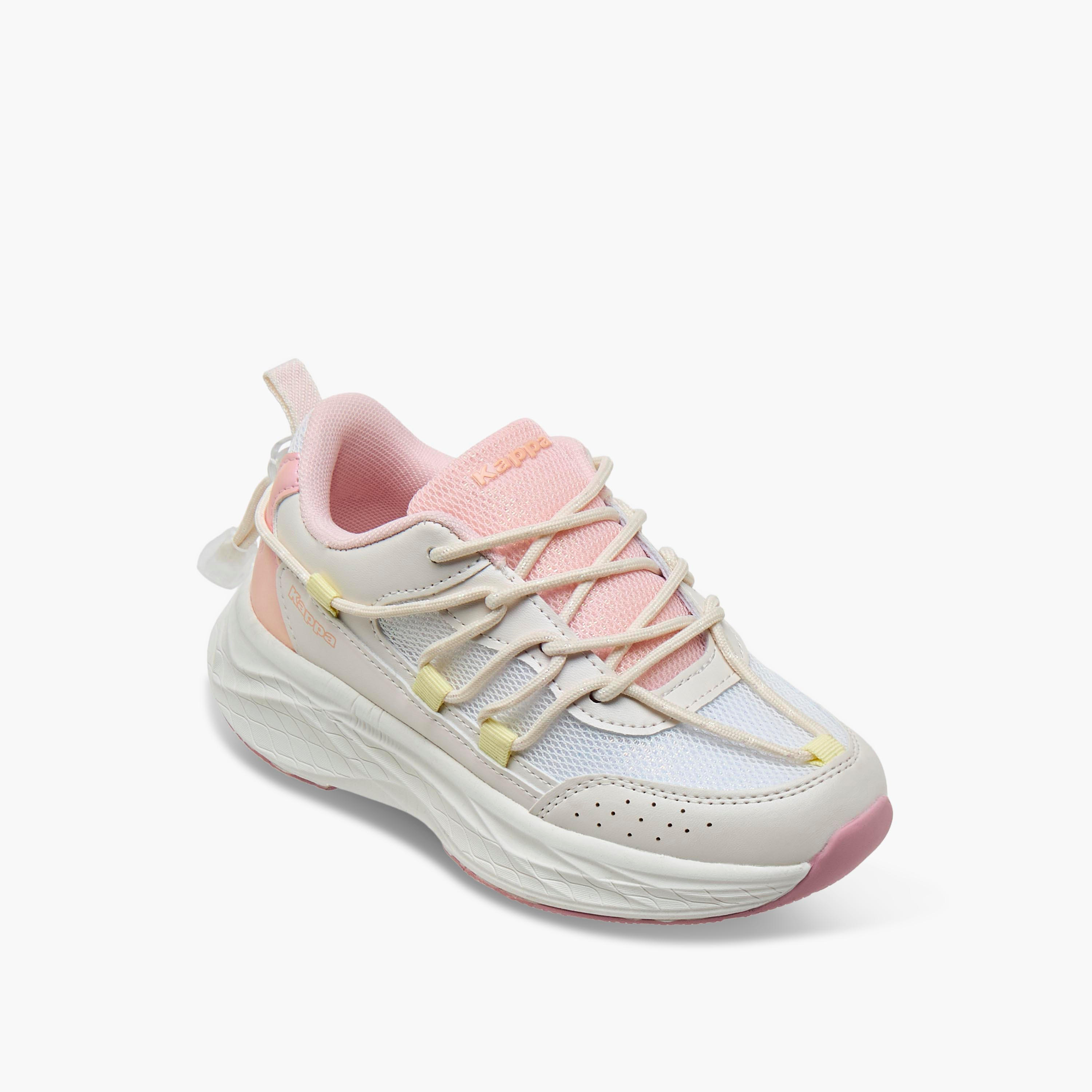 Kappa Girls Drawcord Closure Sports Shoes-girls-shoes-sports-image-2