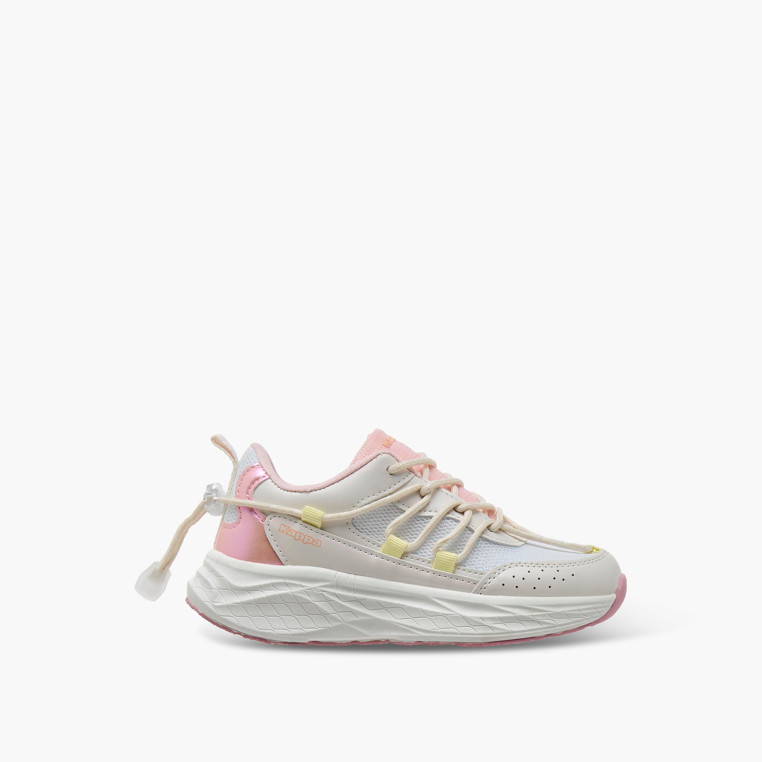Kappa Girls Drawcord Closure Sports Shoes-girls-shoes-sports-image-3