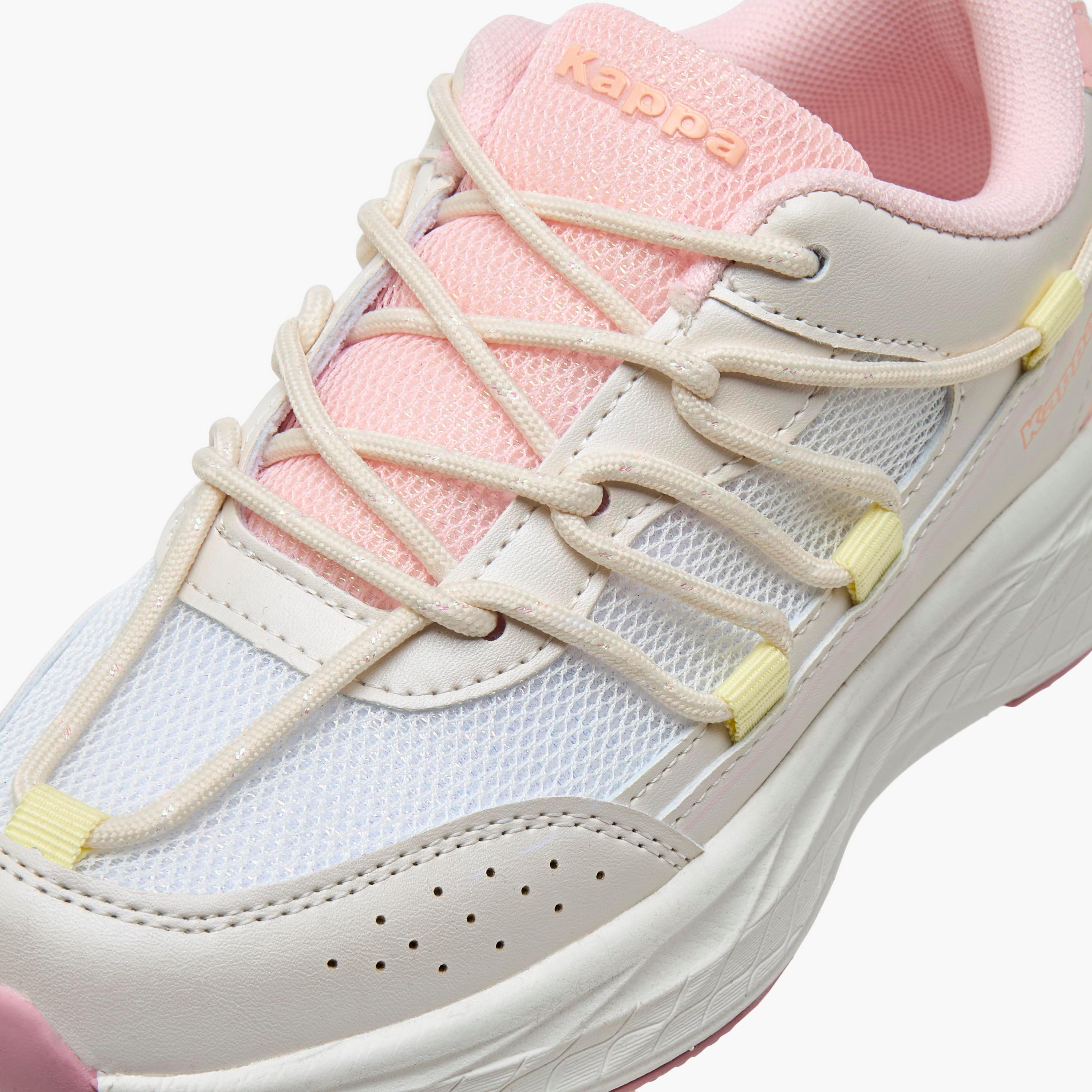Kappa Girls Drawcord Closure Sports Shoes-girls-shoes-sports-image-4