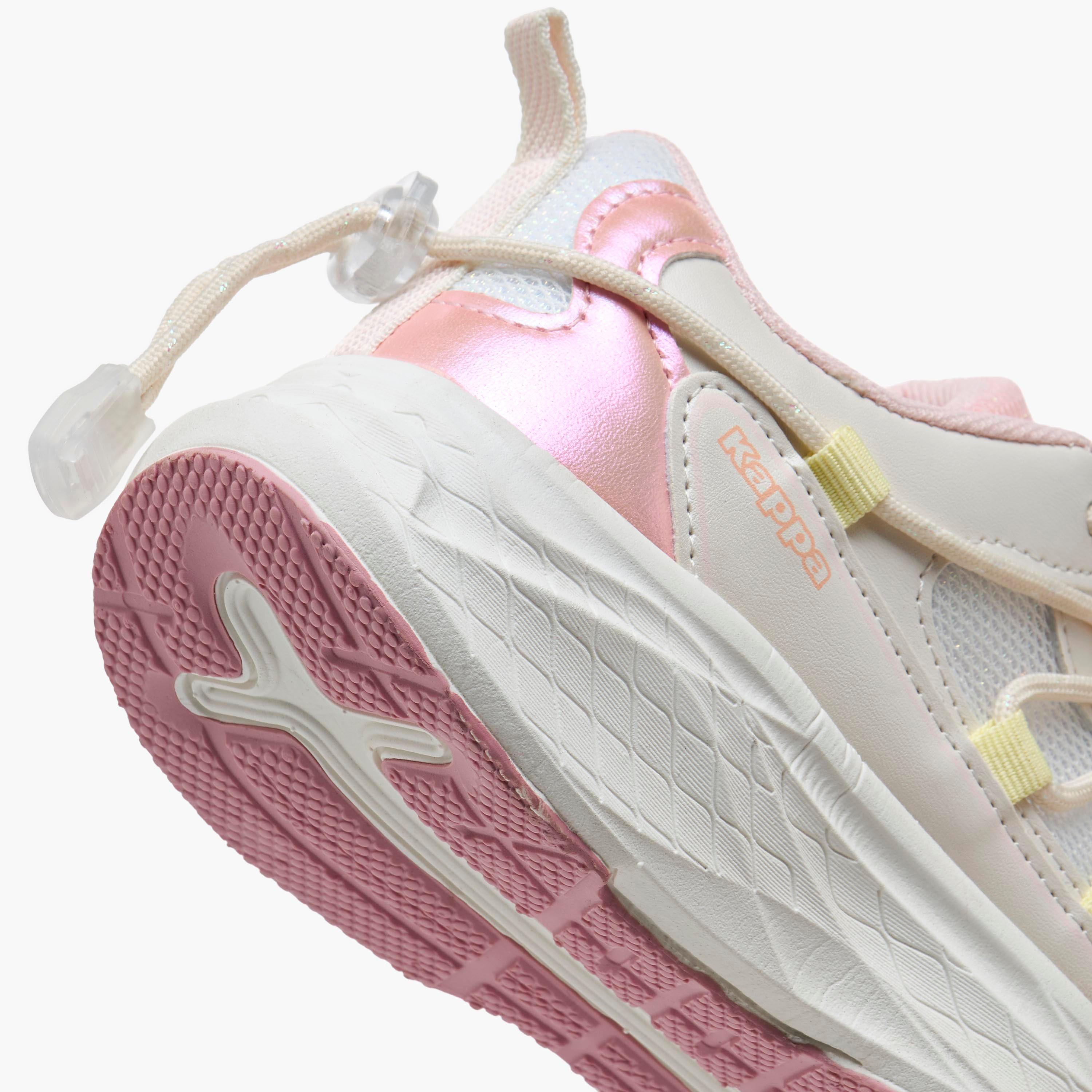 Kappa Girls Drawcord Closure Sports Shoes-girls-shoes-sports-image-5