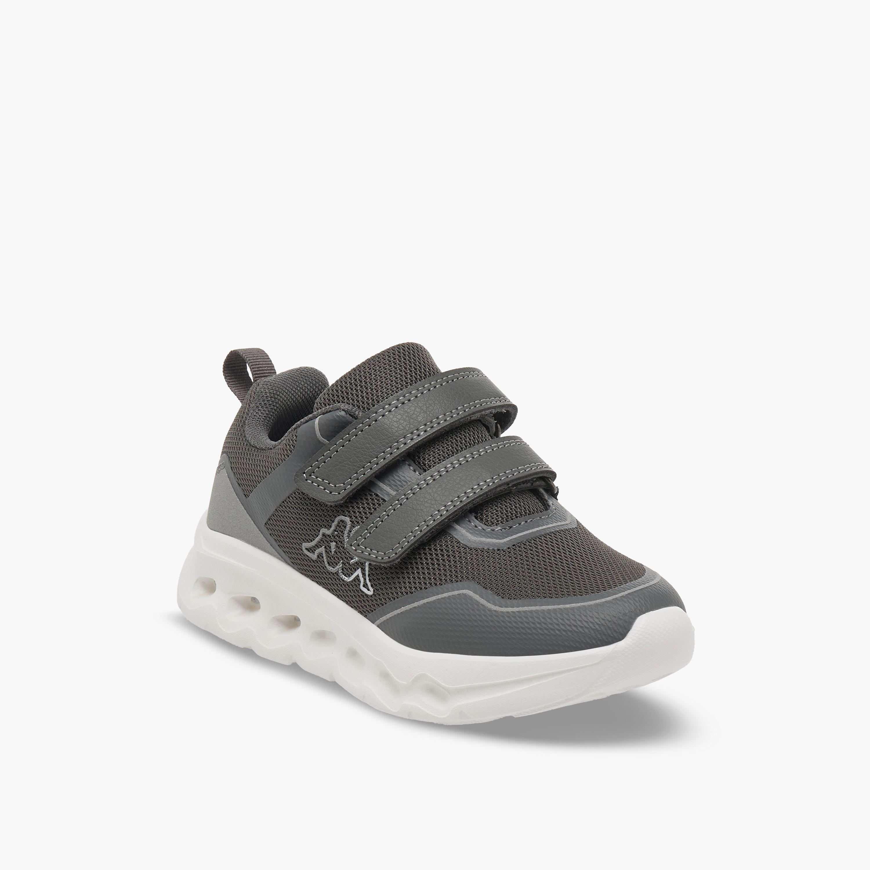 Kappa Boys Panelled Hook & Loop Sports Shoes-boys-shoes-sneakers-image-7
