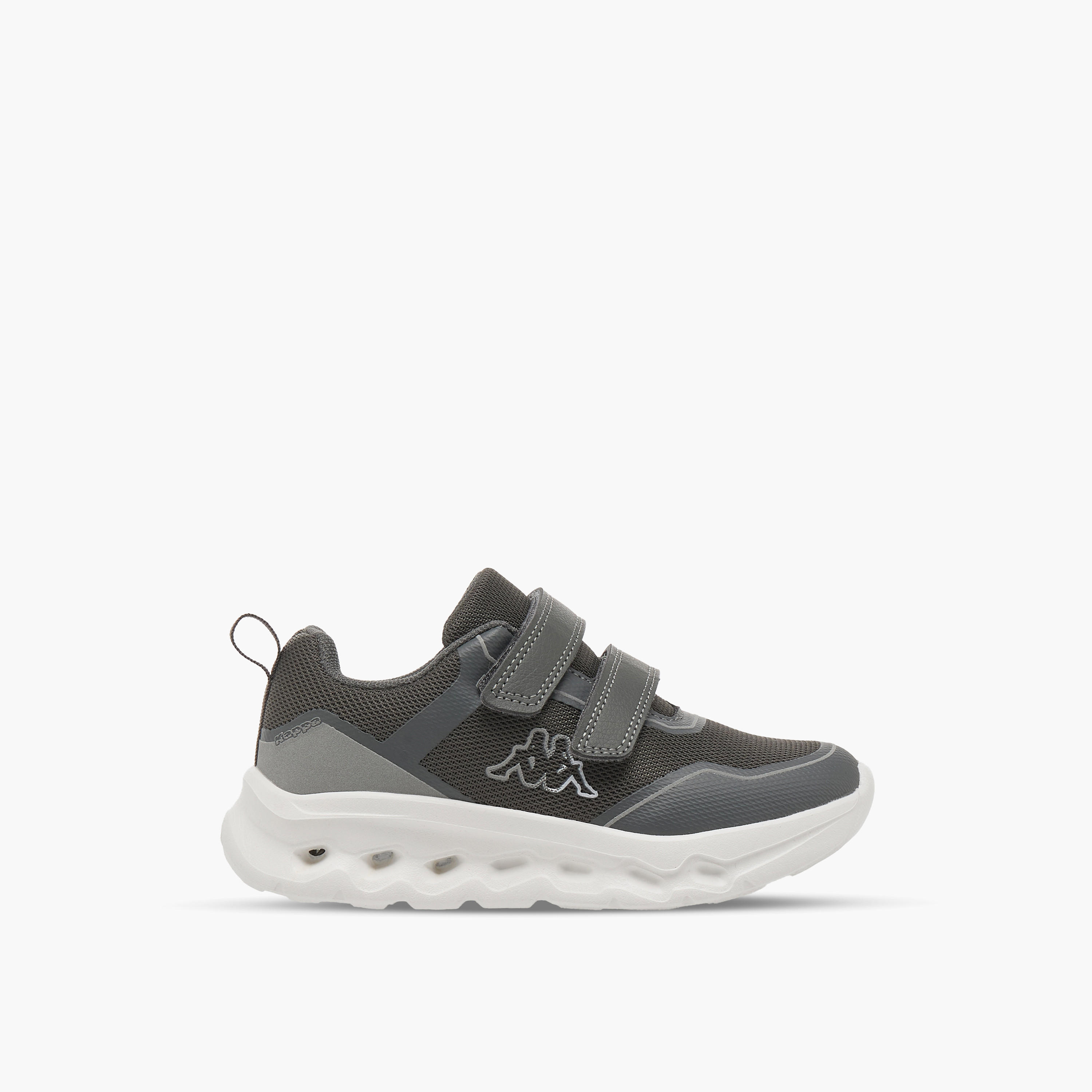 Kappa Boys Panelled Hook & Loop Sports Shoes-boys-shoes-sneakers-image-3