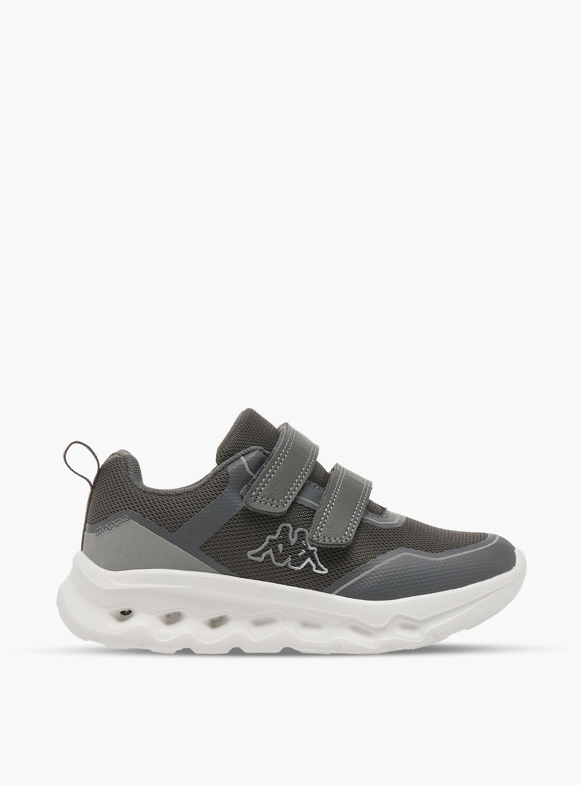 Kappa Boys Panelled Hook & Loop Sports Shoes-boys-shoes-sneakers-image-3