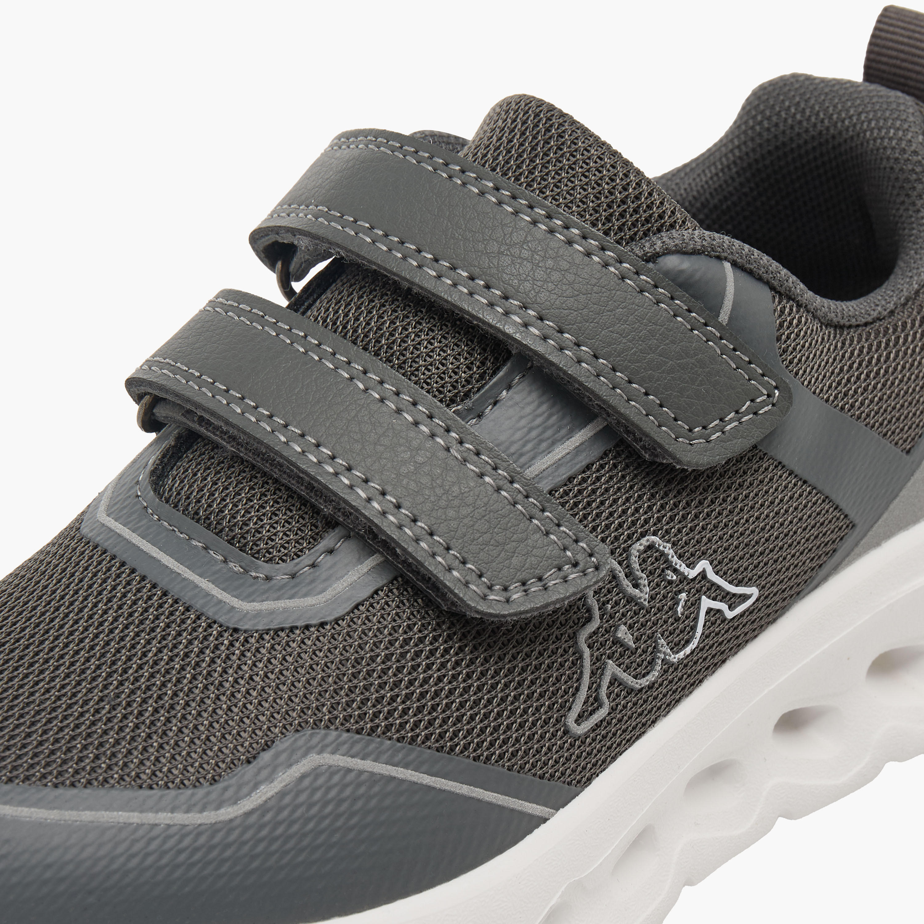 Kappa Boys Panelled Hook & Loop Sports Shoes-boys-shoes-sneakers-image-9