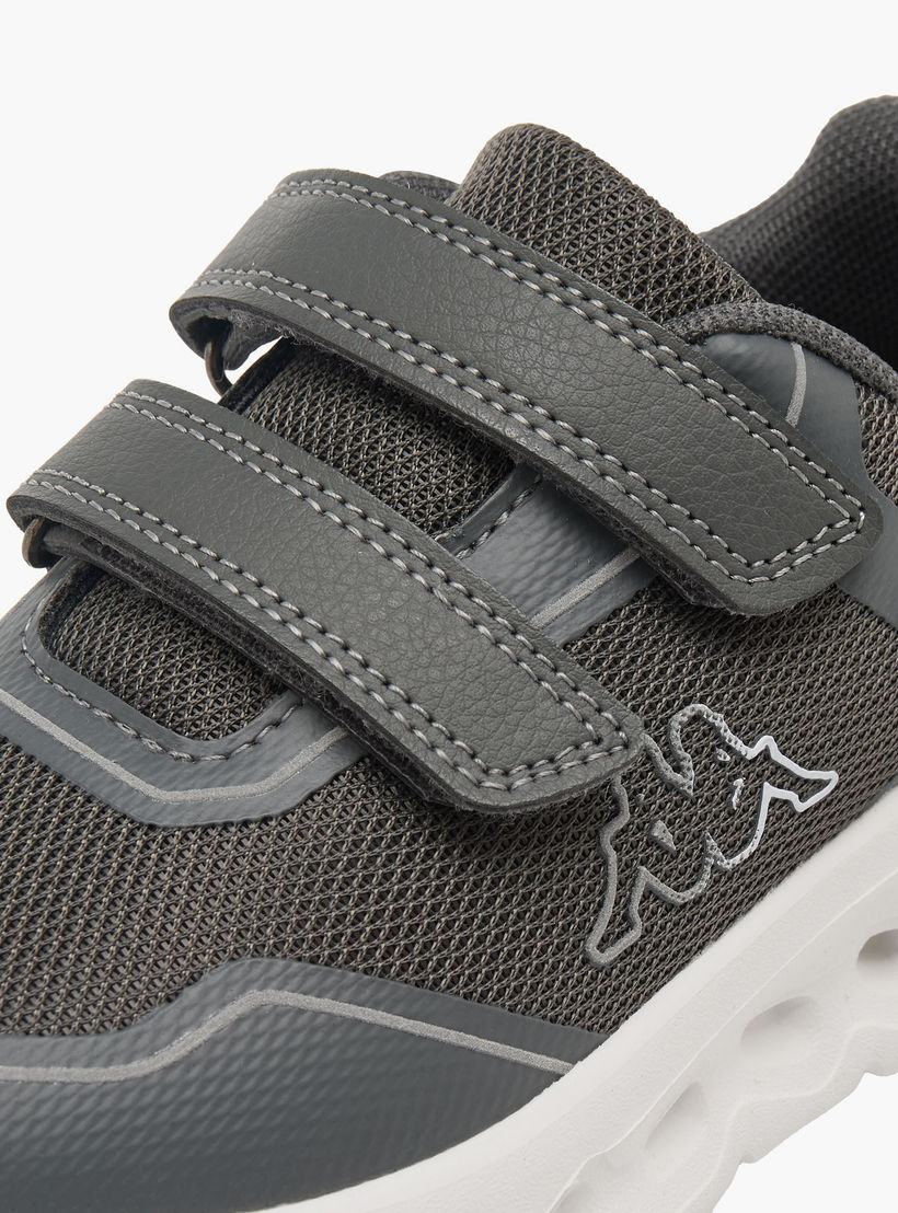Kappa Boys Panelled Hook & Loop Sports Shoes-boys-shoes-sneakers-image-4