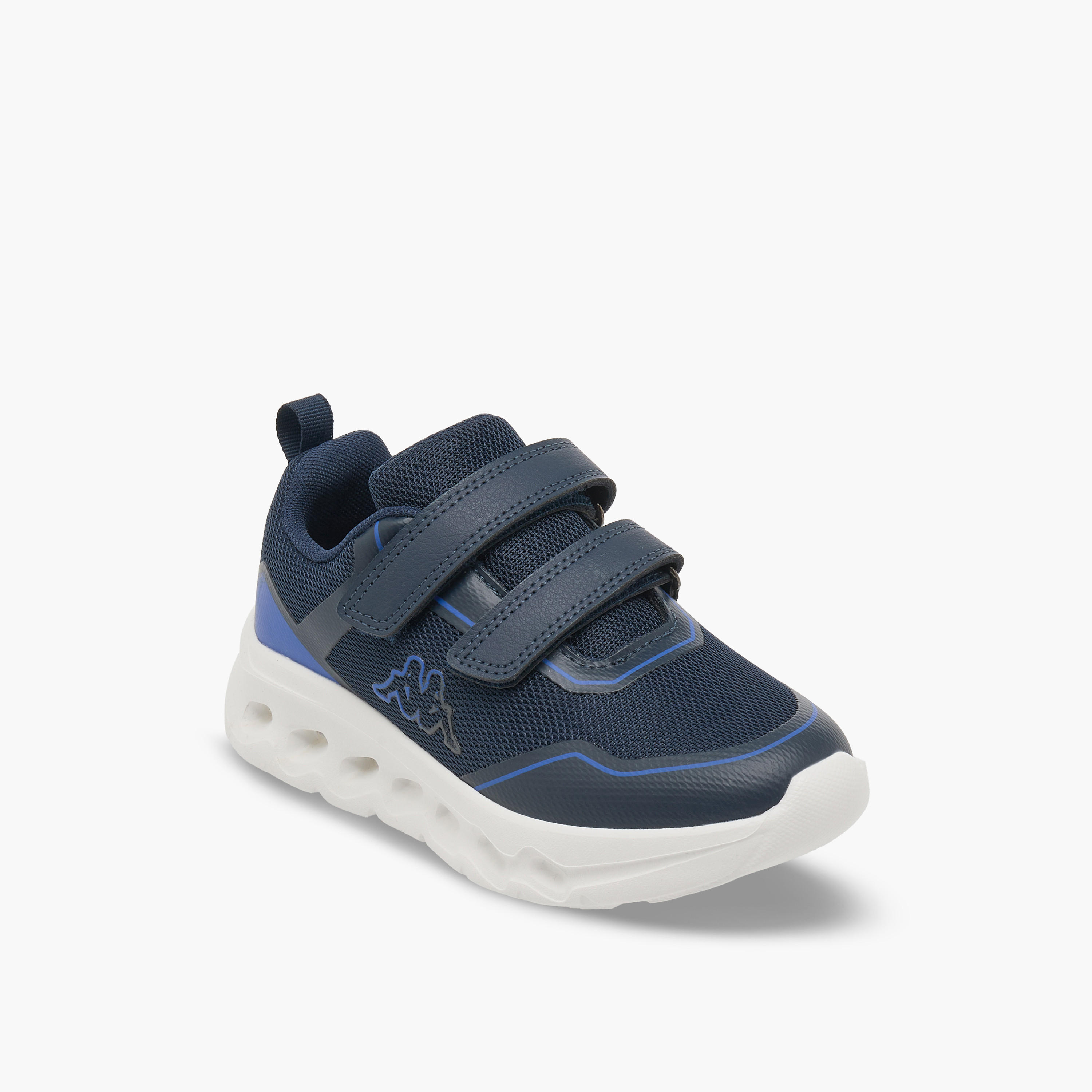 Kappa Boys Panelled Hook & Loop Sports Shoes-boys-shoes-sneakers-image-2
