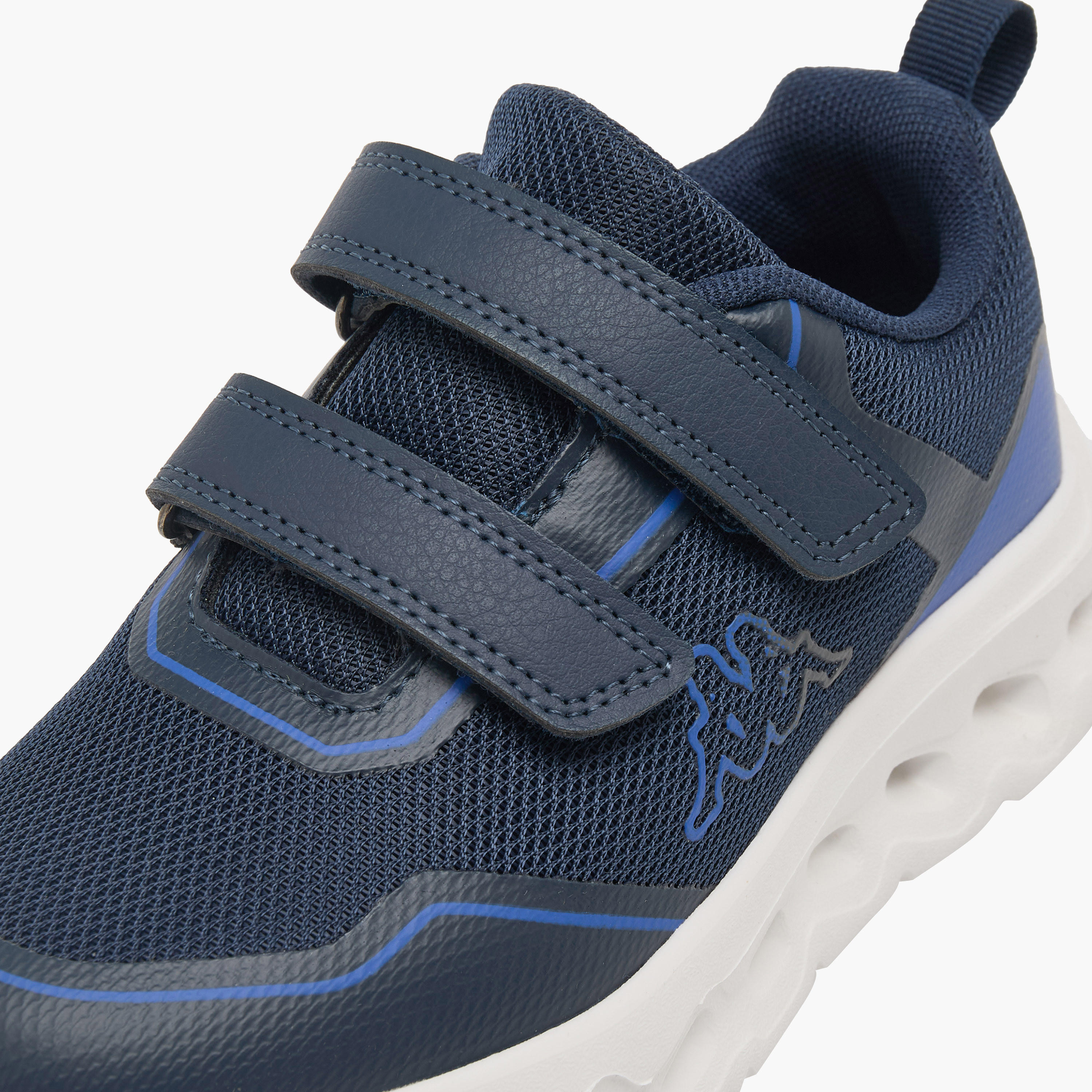 Kappa Boys Panelled Hook & Loop Sports Shoes-boys-shoes-sneakers-image-4