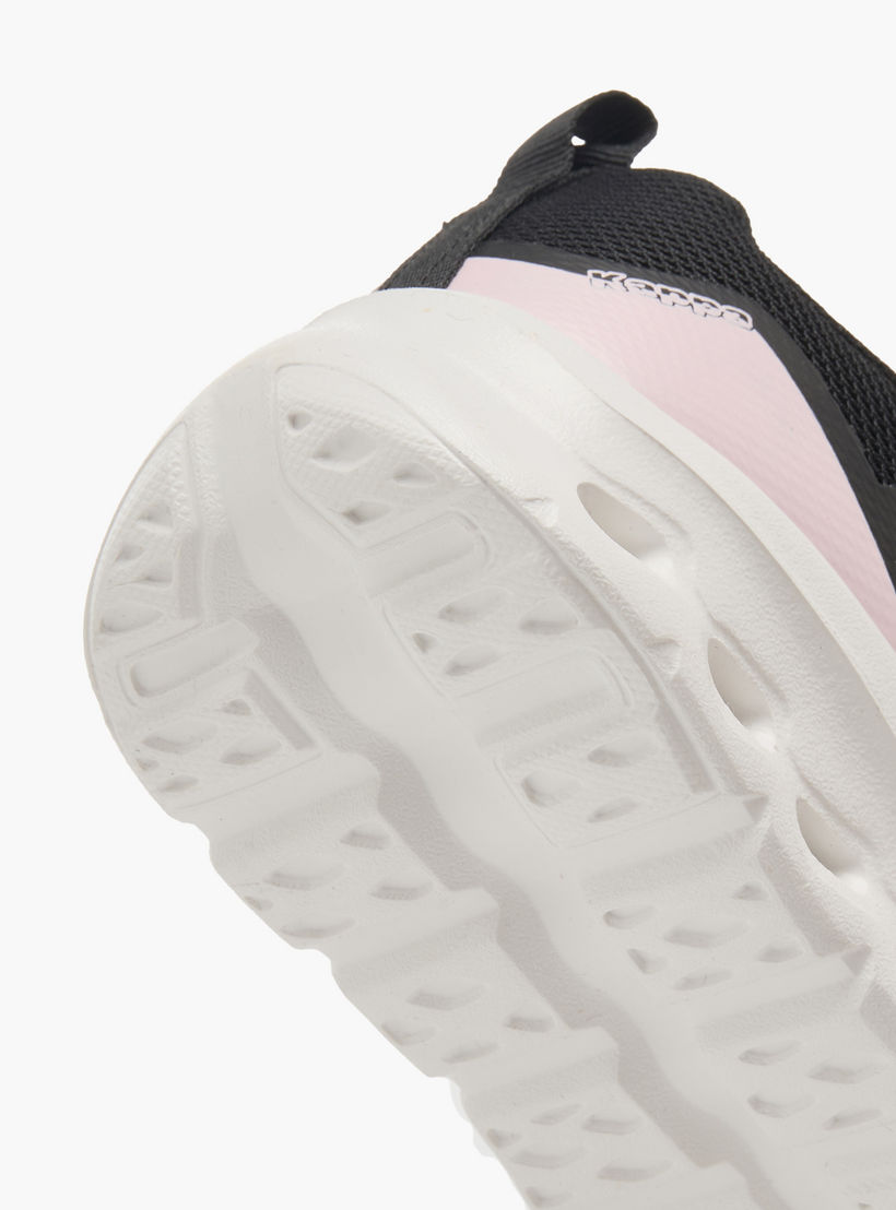حذاء رياضي بشريط إغلاق لاصق وطبعات شعار للبنات من كابا-girls-shoes-sneakers-image-5