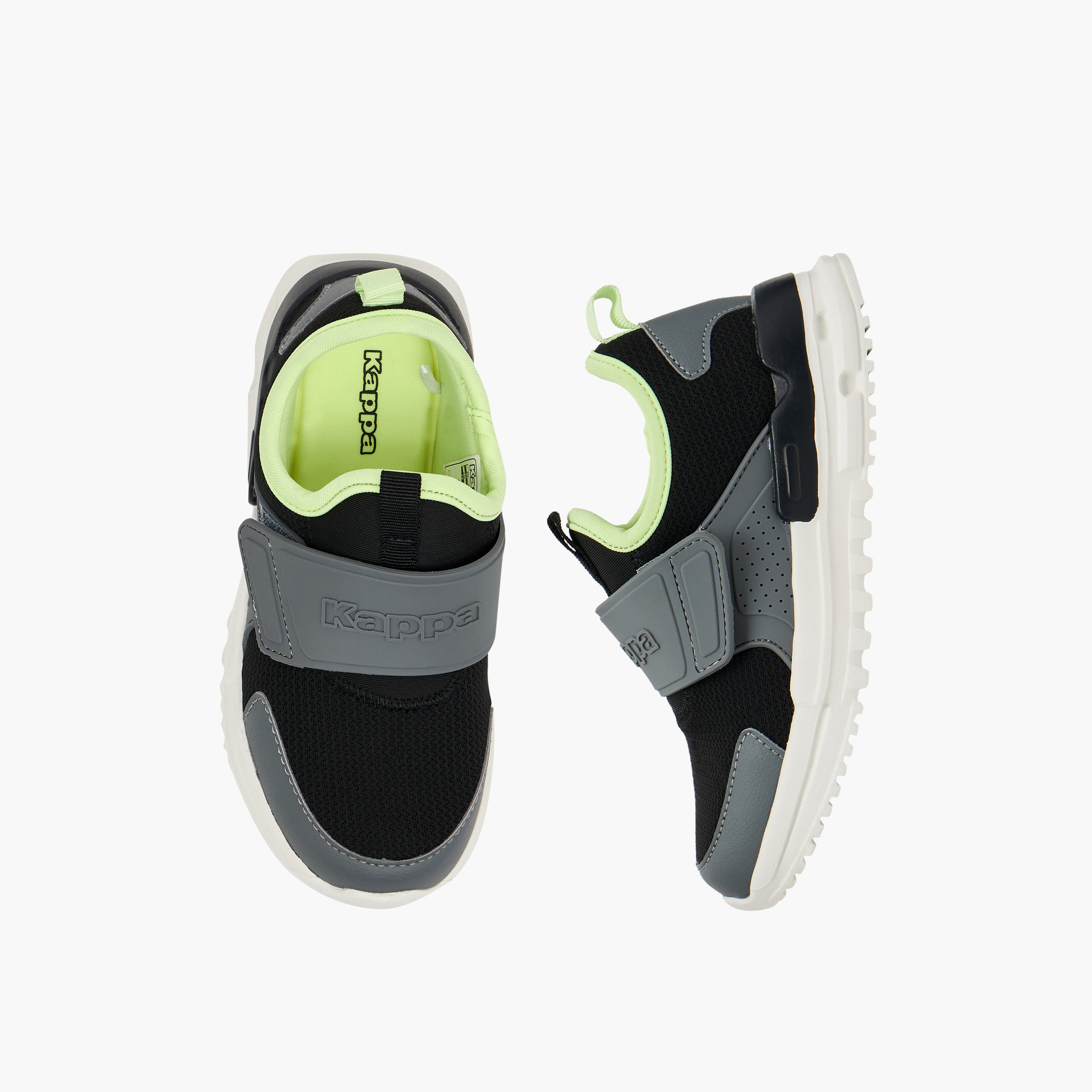 Kappa Boys Panelled Hook & Loop Sports Shoes-boys-shoes-sneakers-image-6